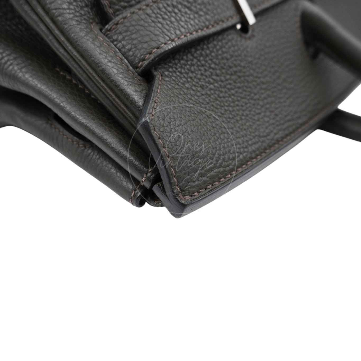 Hermes Shoulder Birkin PHW Black Square N