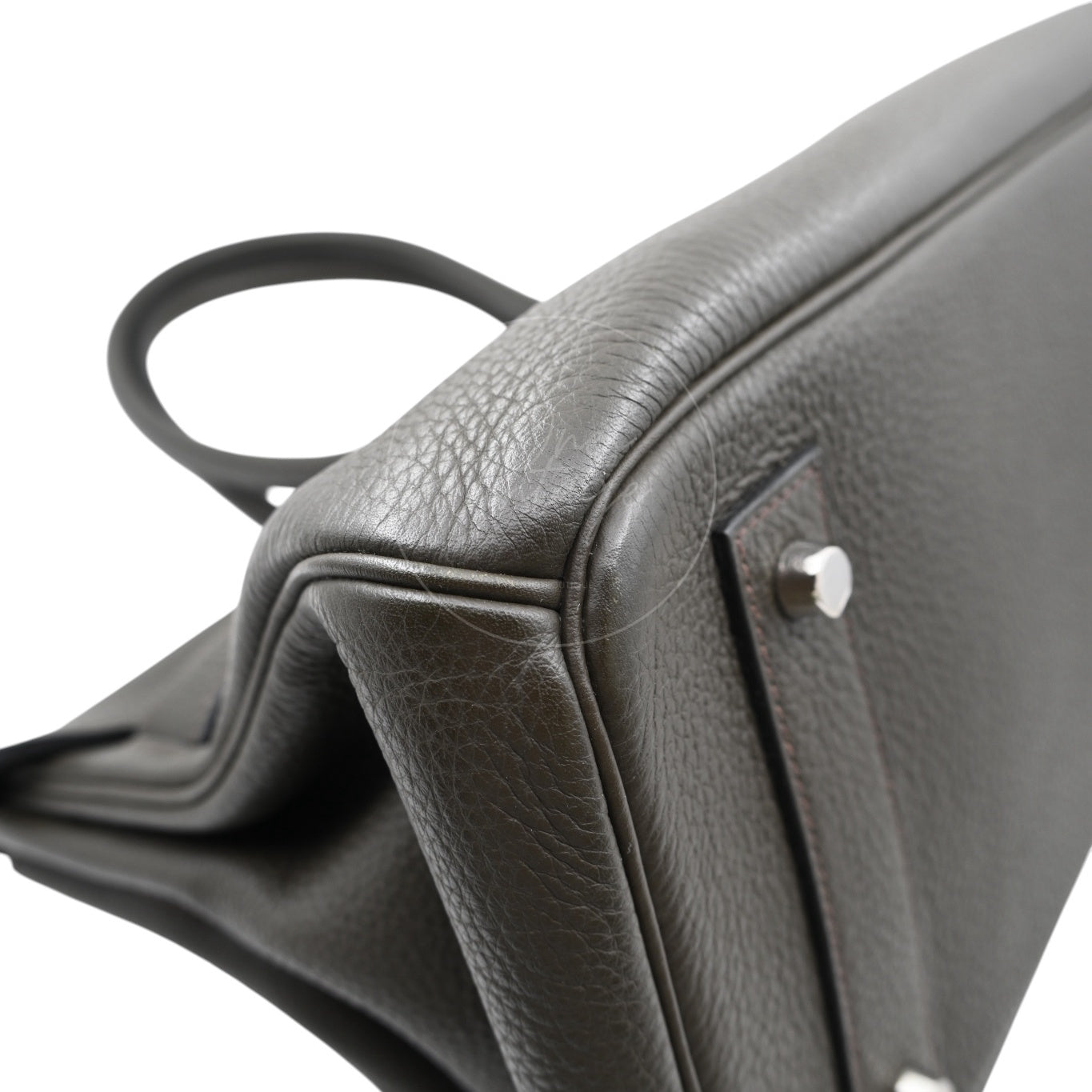 Hermes Shoulder Birkin PHW Black Square N