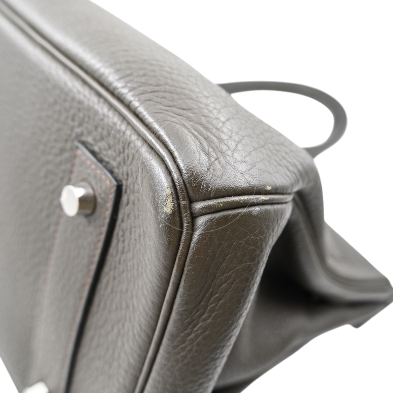 Hermes Shoulder Birkin PHW Black Square N