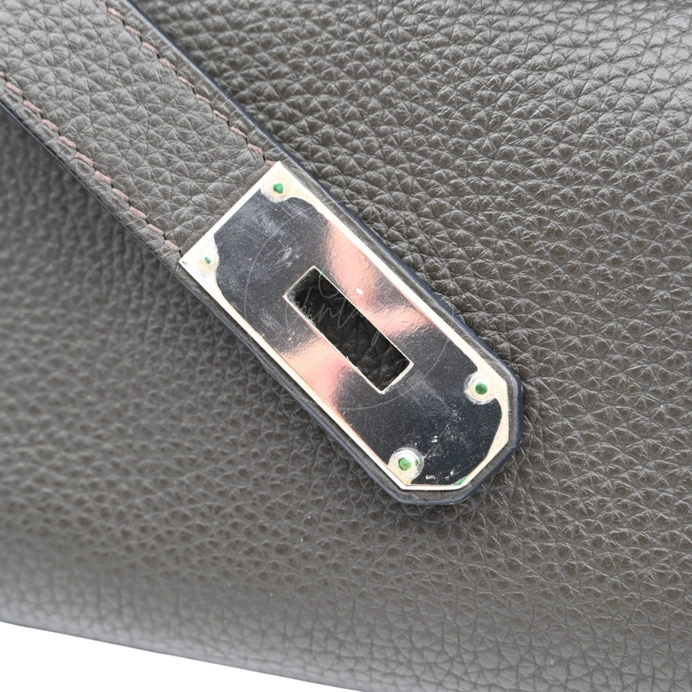 Hermes Shoulder Birkin PHW Black Square N