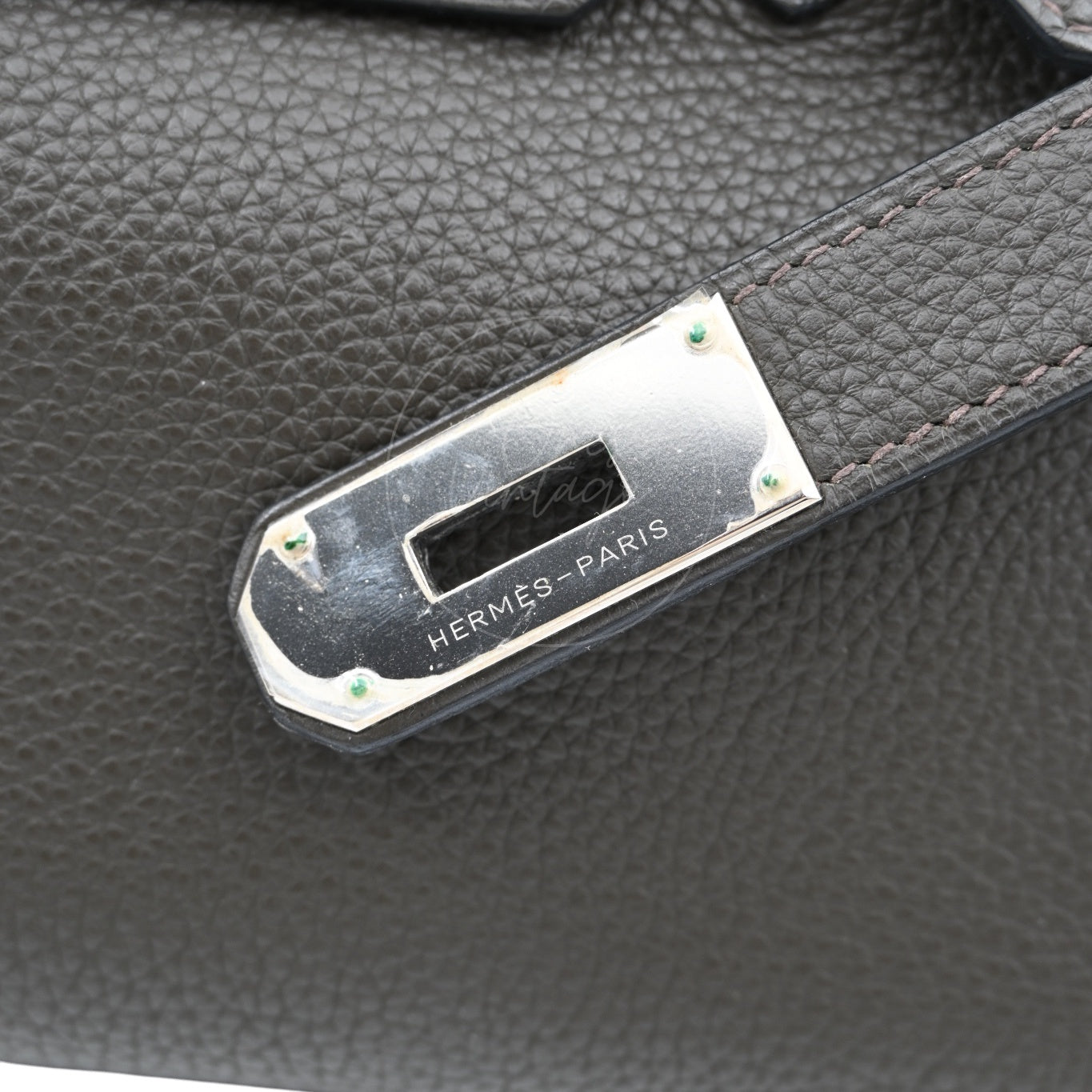 Hermes Shoulder Birkin PHW Black Square N