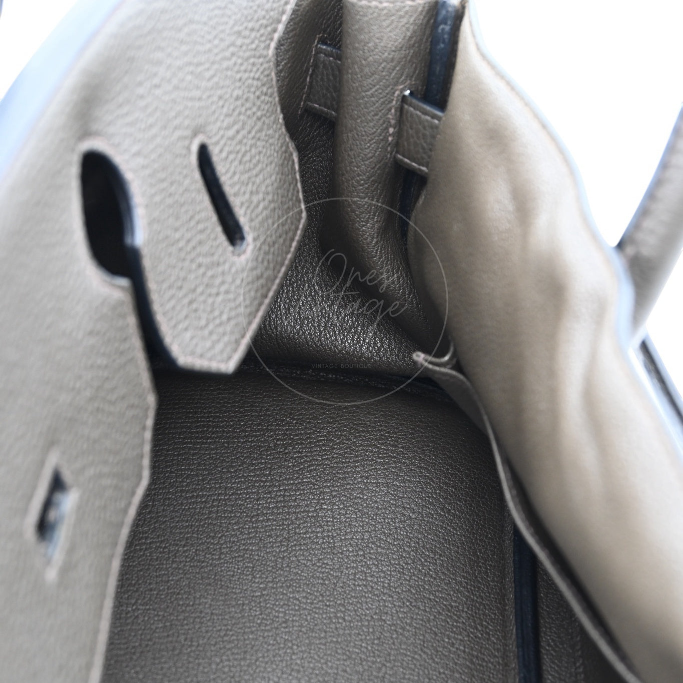 Hermes Shoulder Birkin PHW Black Square N