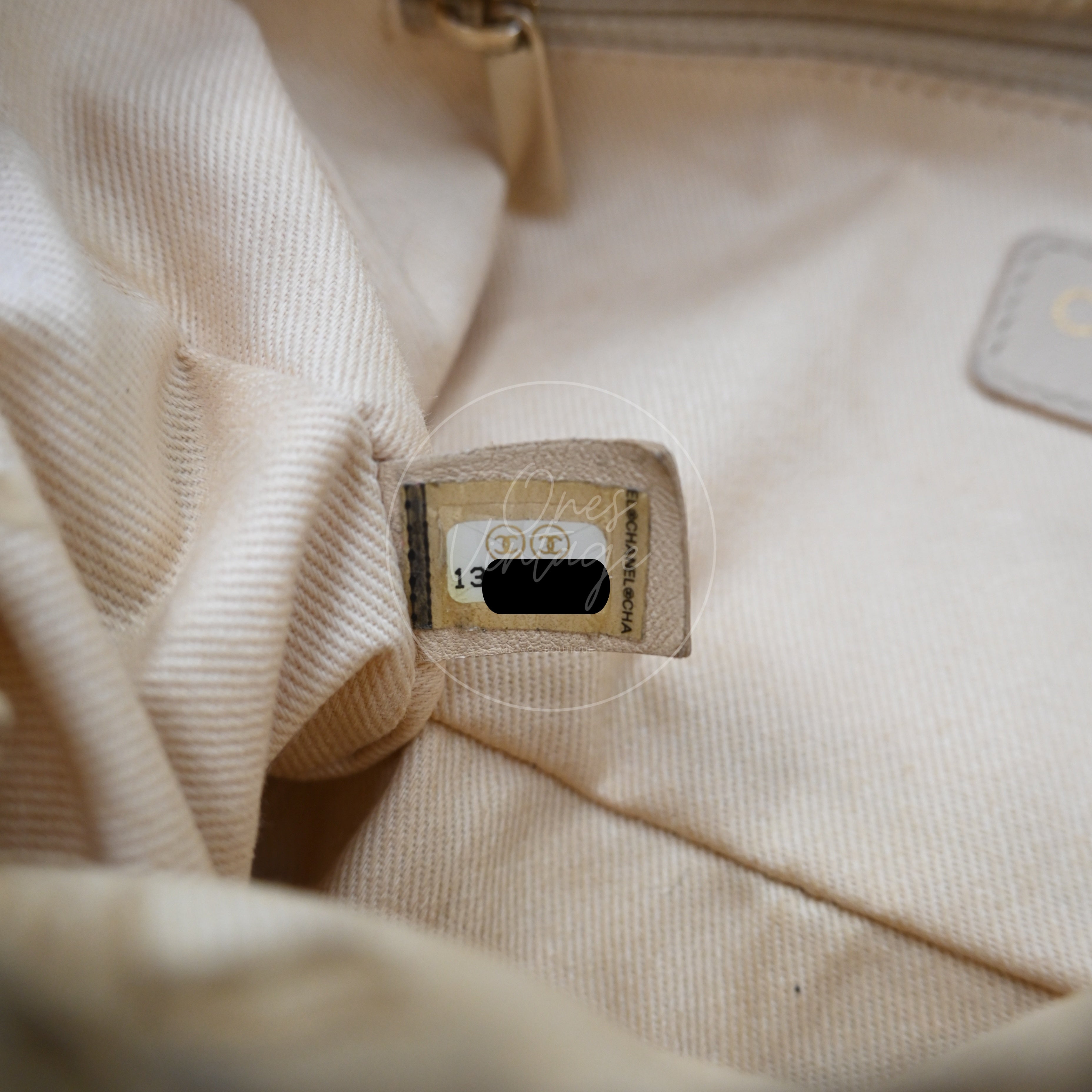Chanel Tweed Fringe Natural Flap Bag GHW Beige Series 13