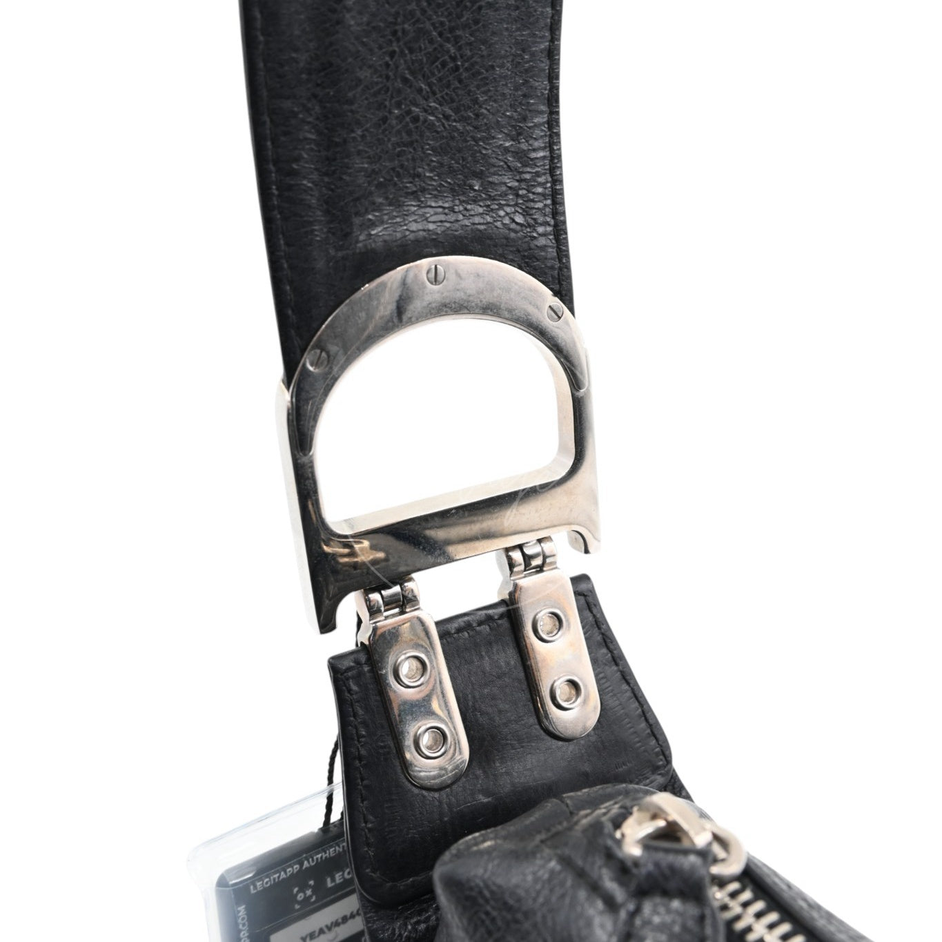 Christian Dior Leather East West Flight Bag Black Series 26