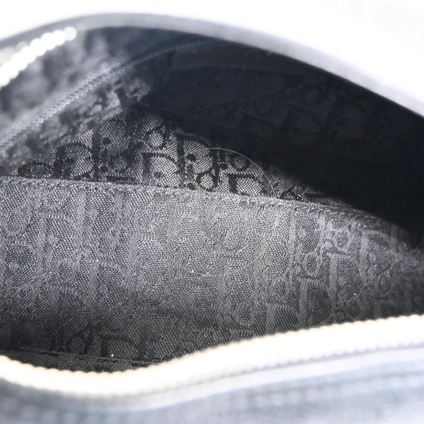 Christian Dior Leather East West Flight Bag Black Series 26