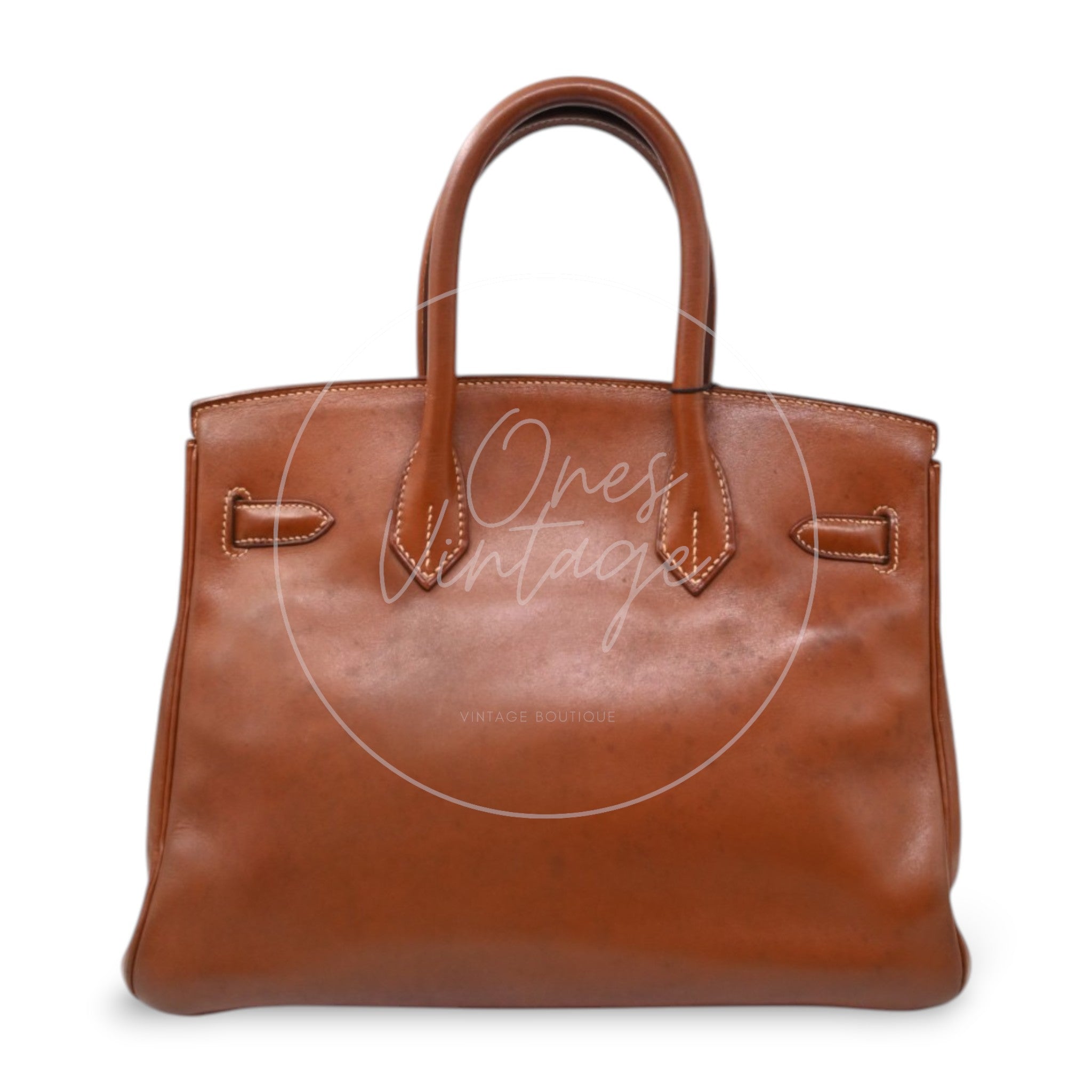 Hermes Birkin 30 Fauve Barenia Blushed Hardware Square C