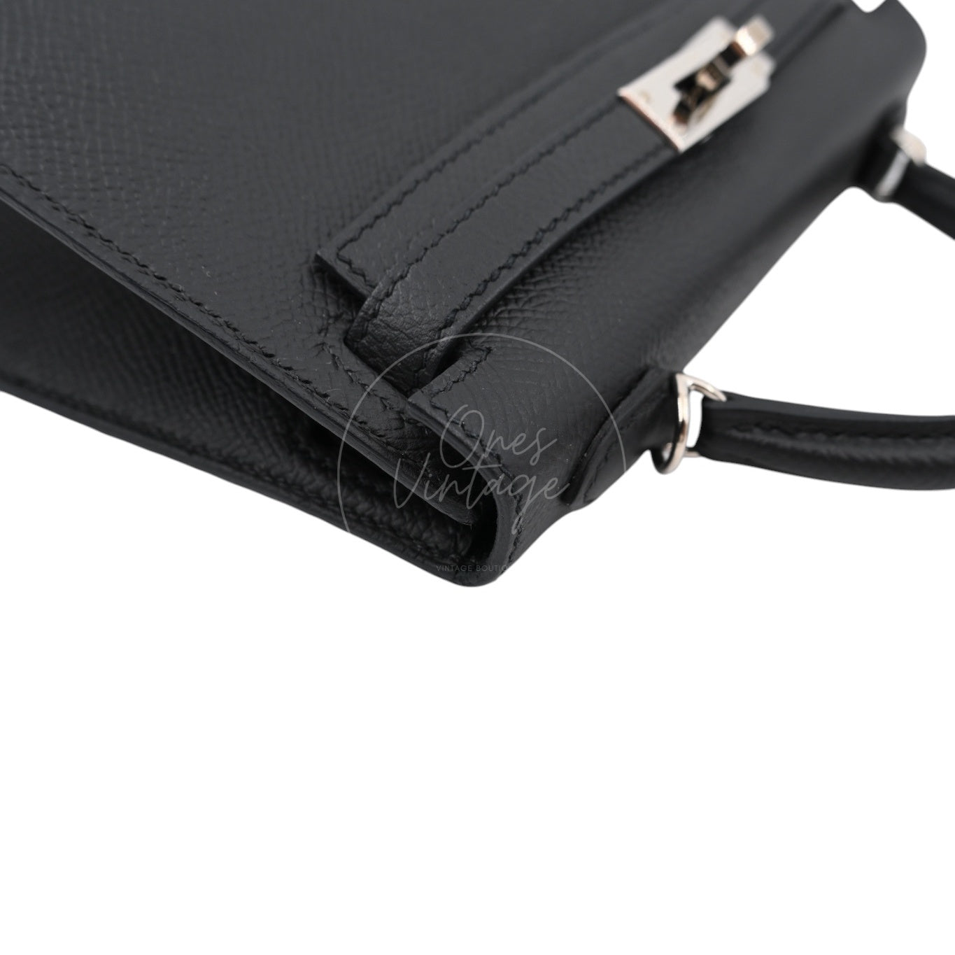 Hermes Mini Kelly PHW Nior Stamp Z