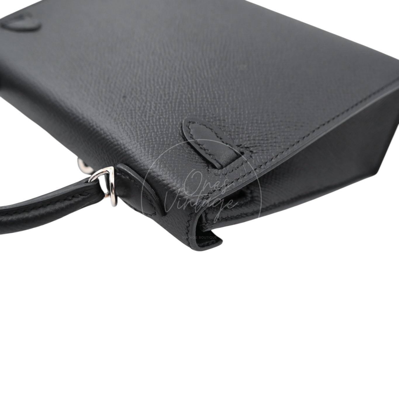 Hermes Mini Kelly PHW Nior Stamp Z