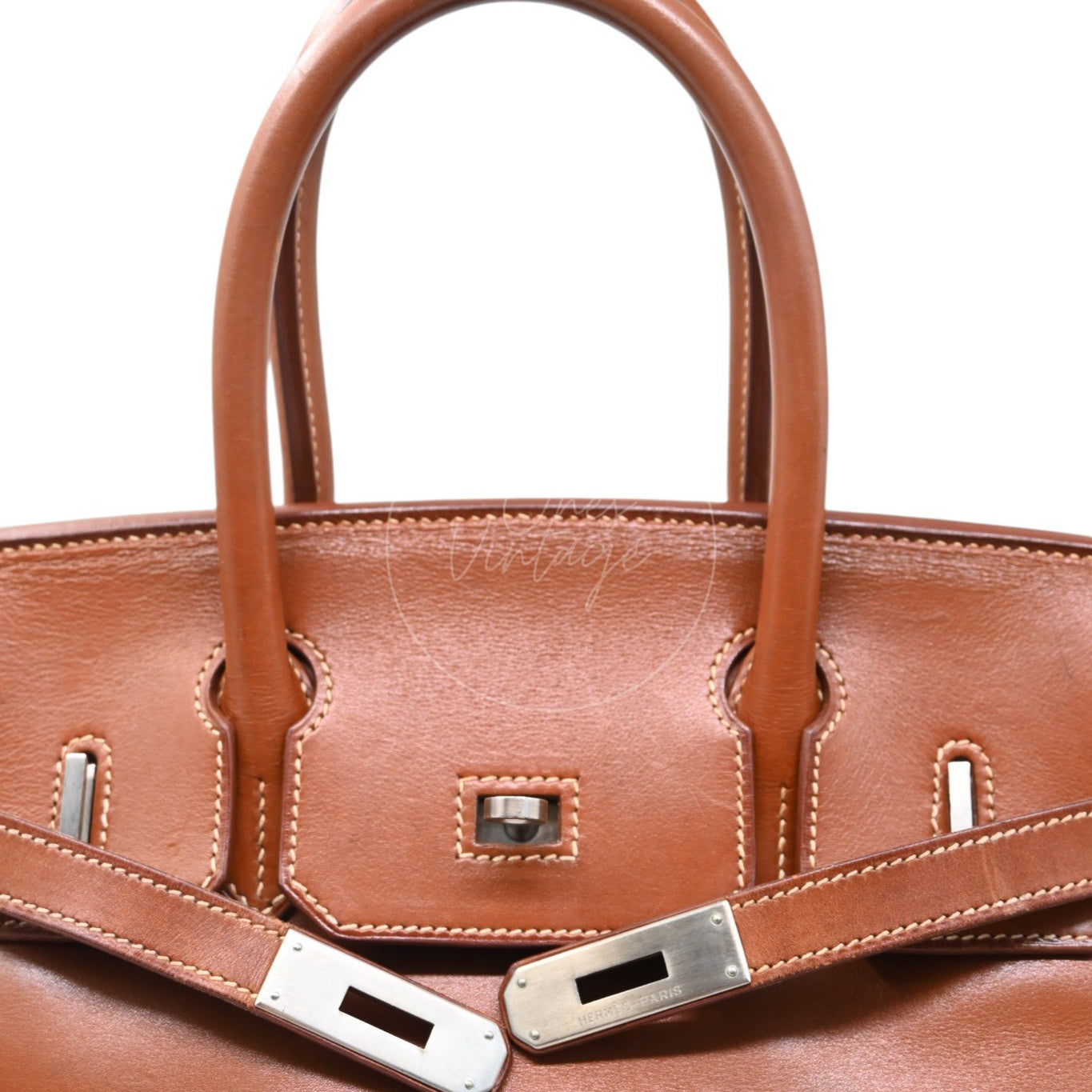 Hermes Birkin 30 Fauve Barenia Blushed Hardware Square C