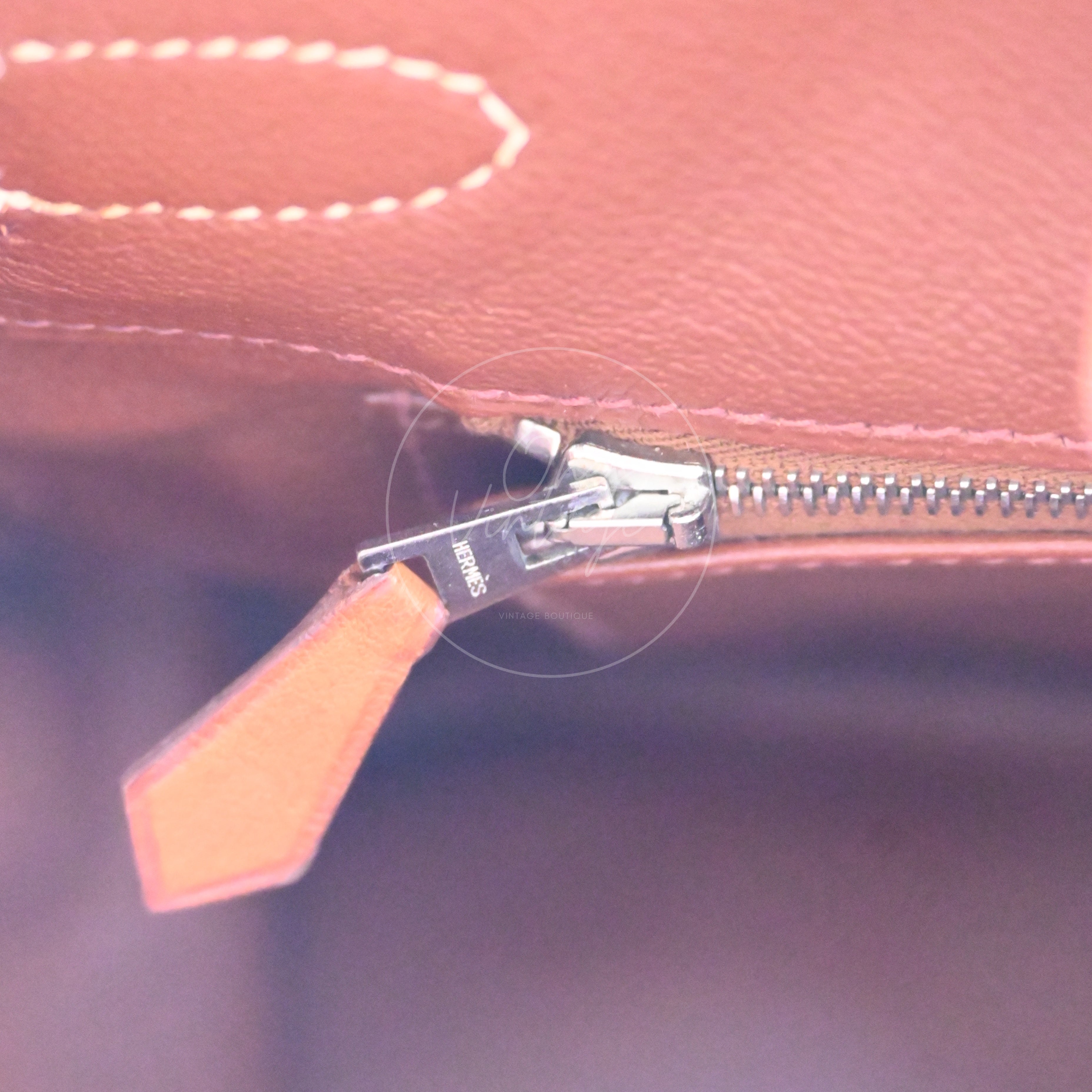 Hermes Birkin 30 Fauve Barenia Blushed Hardware Square C