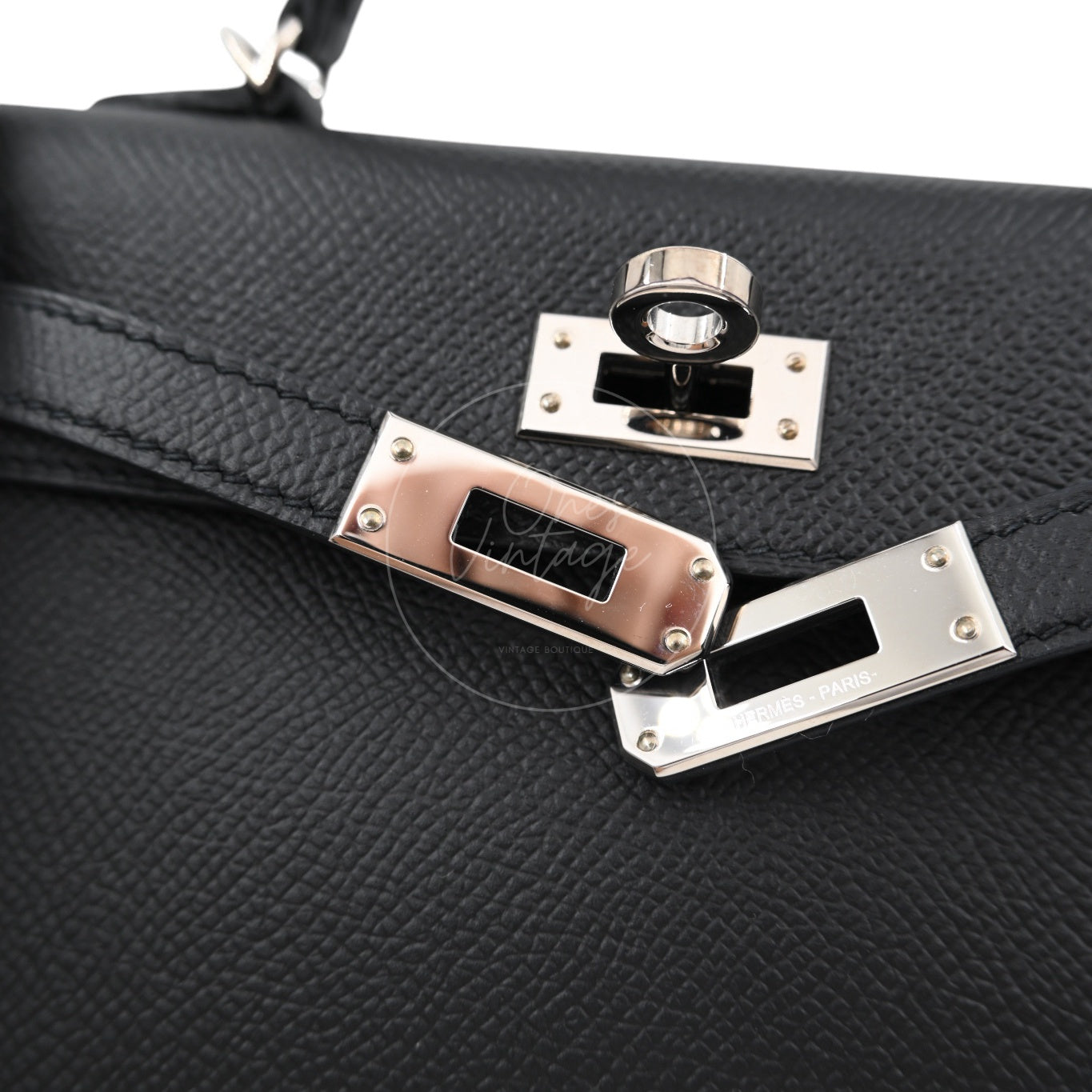 Hermes Mini Kelly PHW Nior Stamp Z