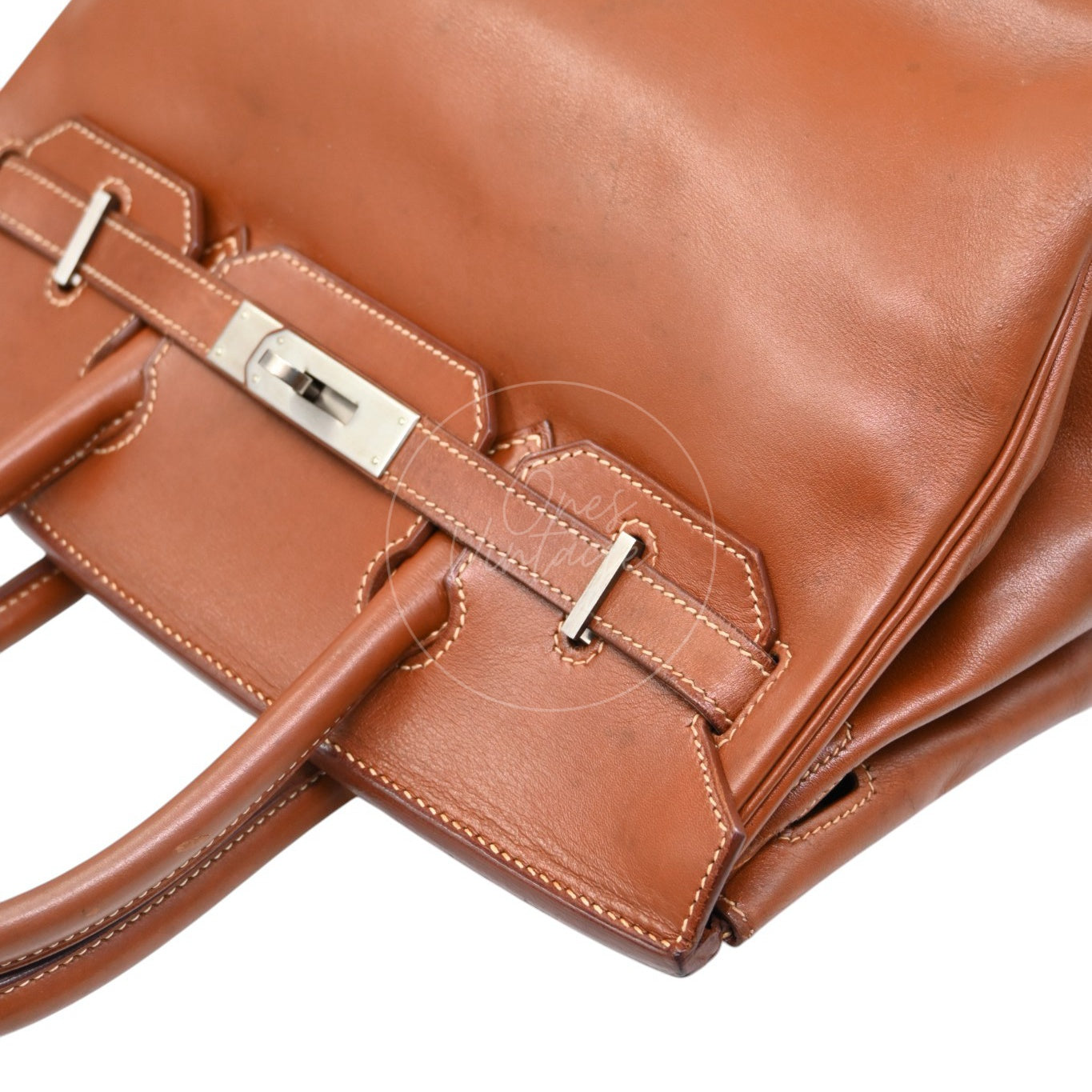 Hermes Birkin 30 Fauve Barenia Blushed Hardware Square C