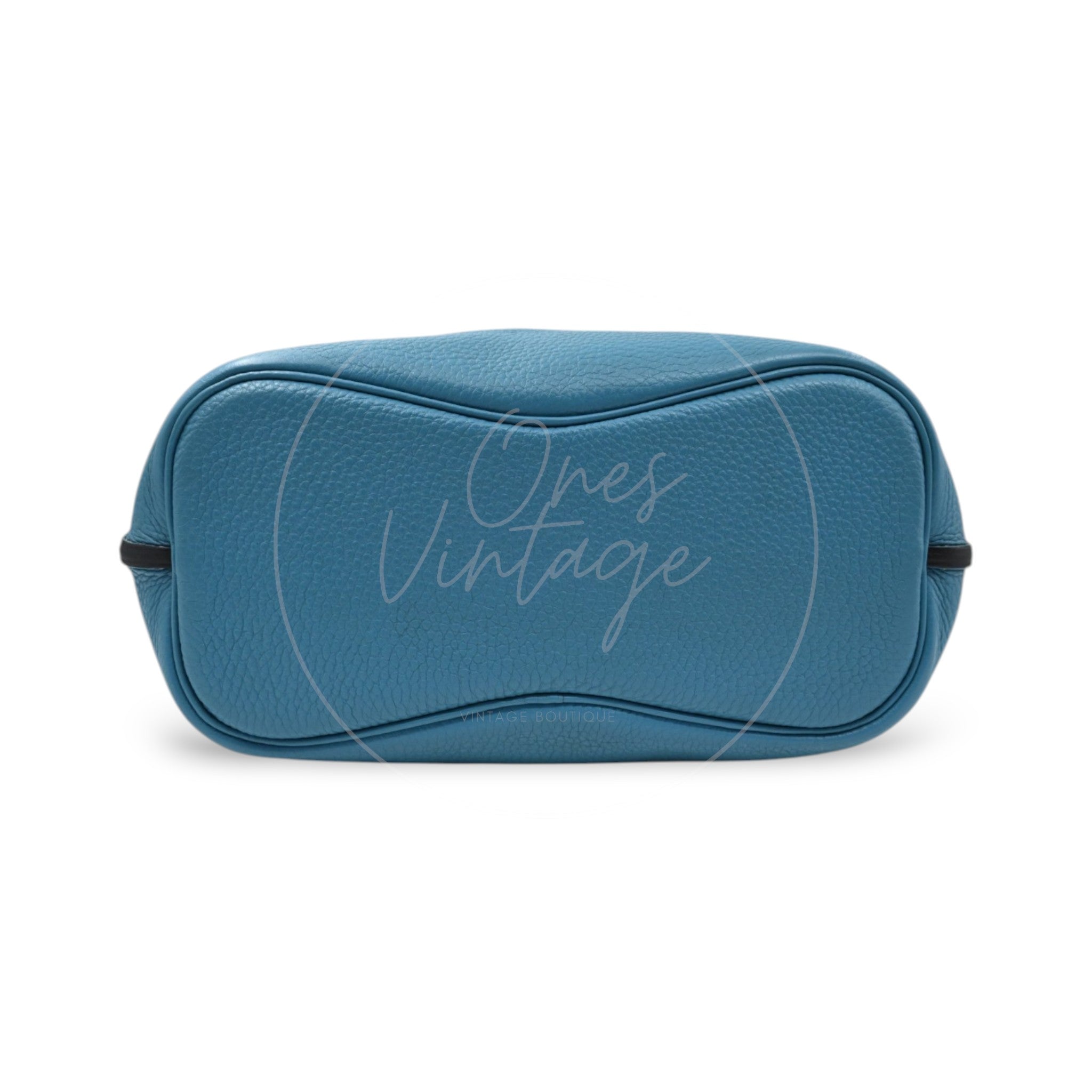 Hermes So Kelly 26 Togo Shoulder Bag PHW Blue Jean Square P