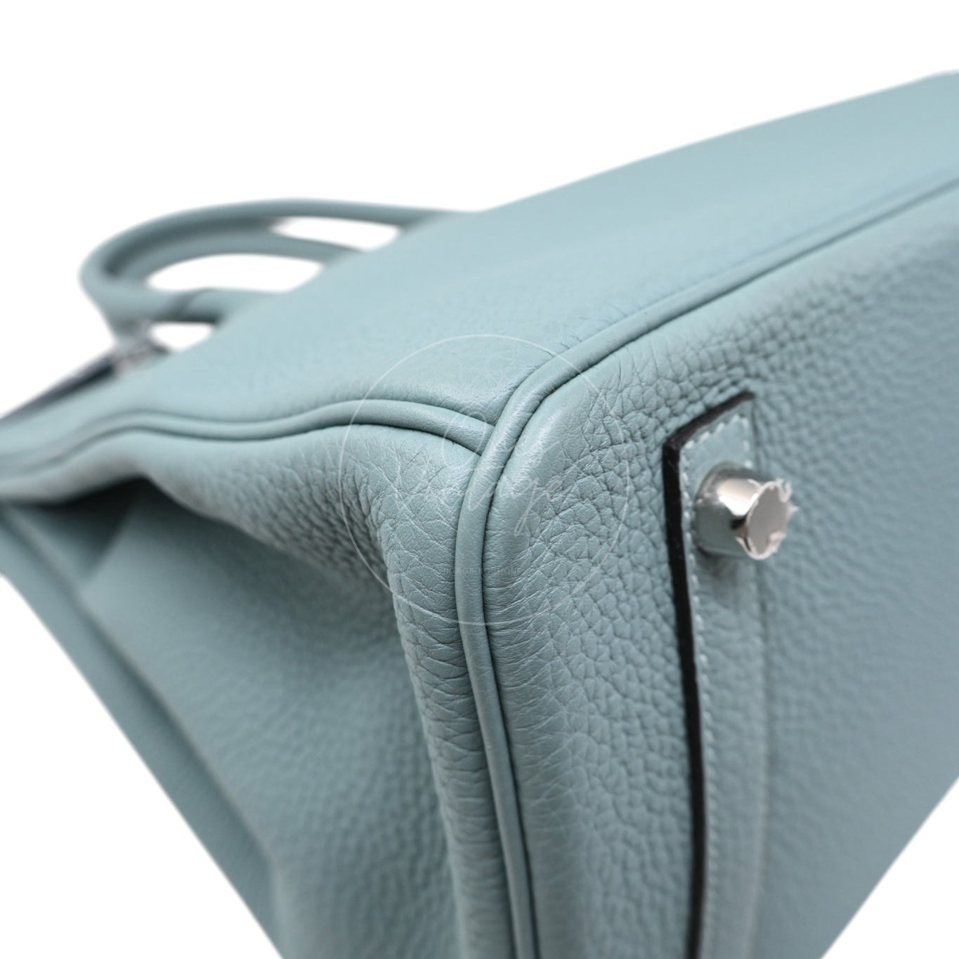 Hermes Birkin 30 Ciel Togo PHW Stamp Y