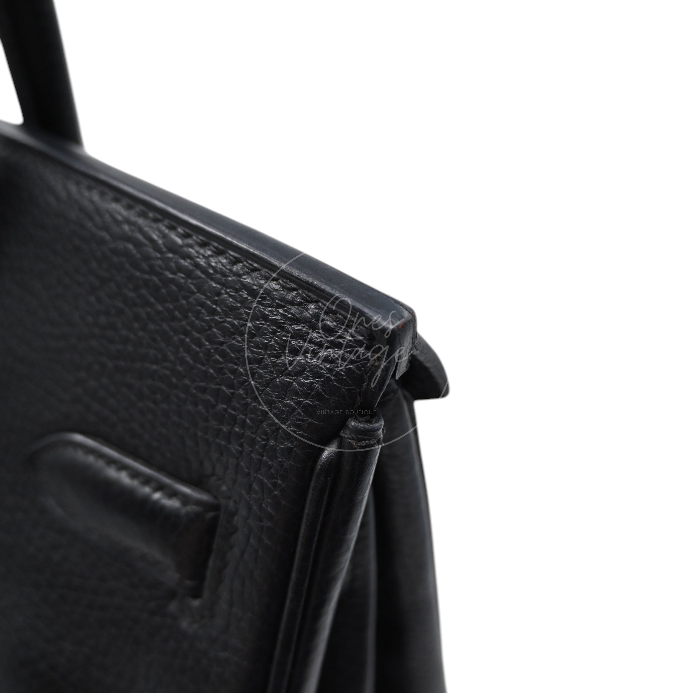 Hermes Birkin 30 BK30 PHW Black Square I