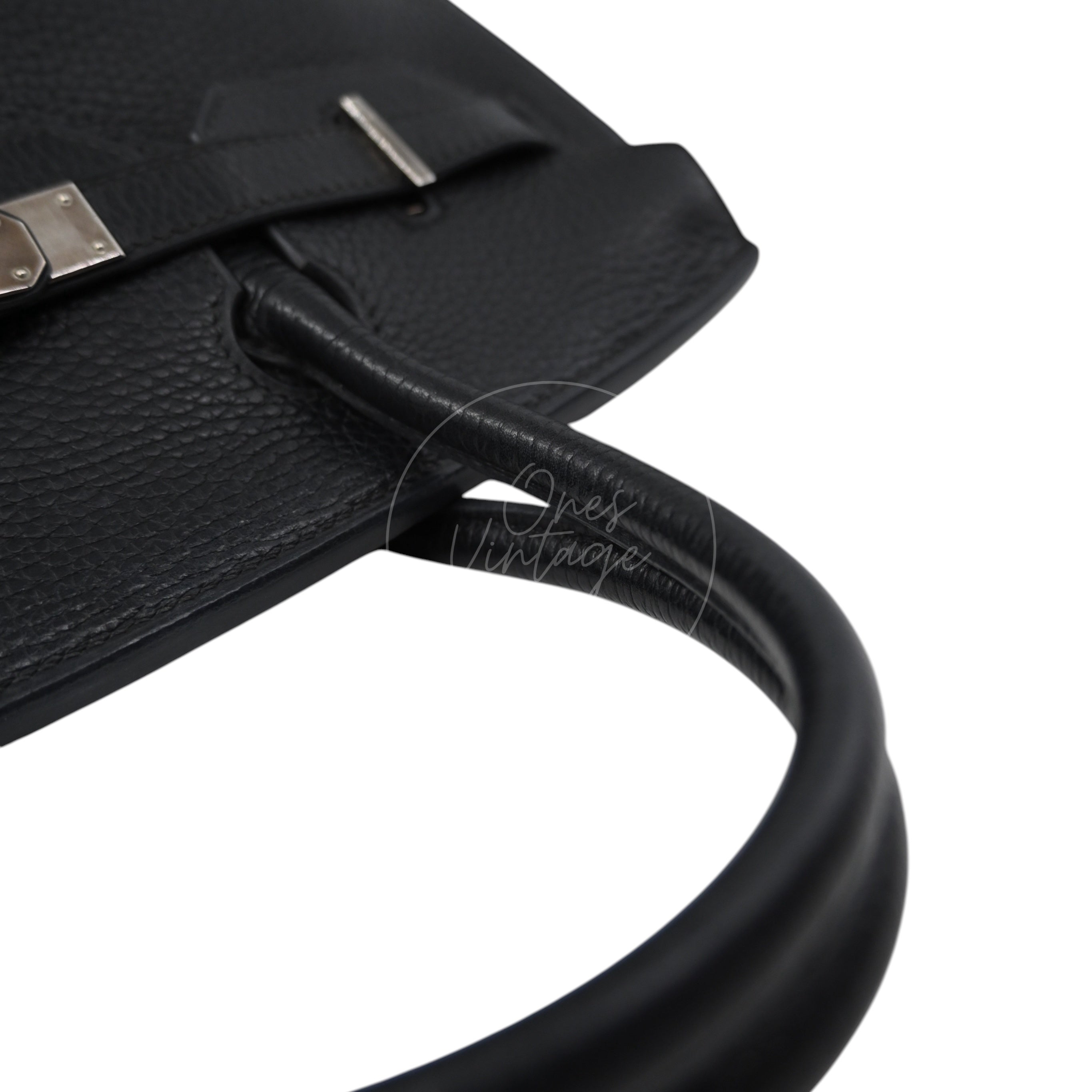 Hermes Birkin 30 BK30 PHW Black Square I