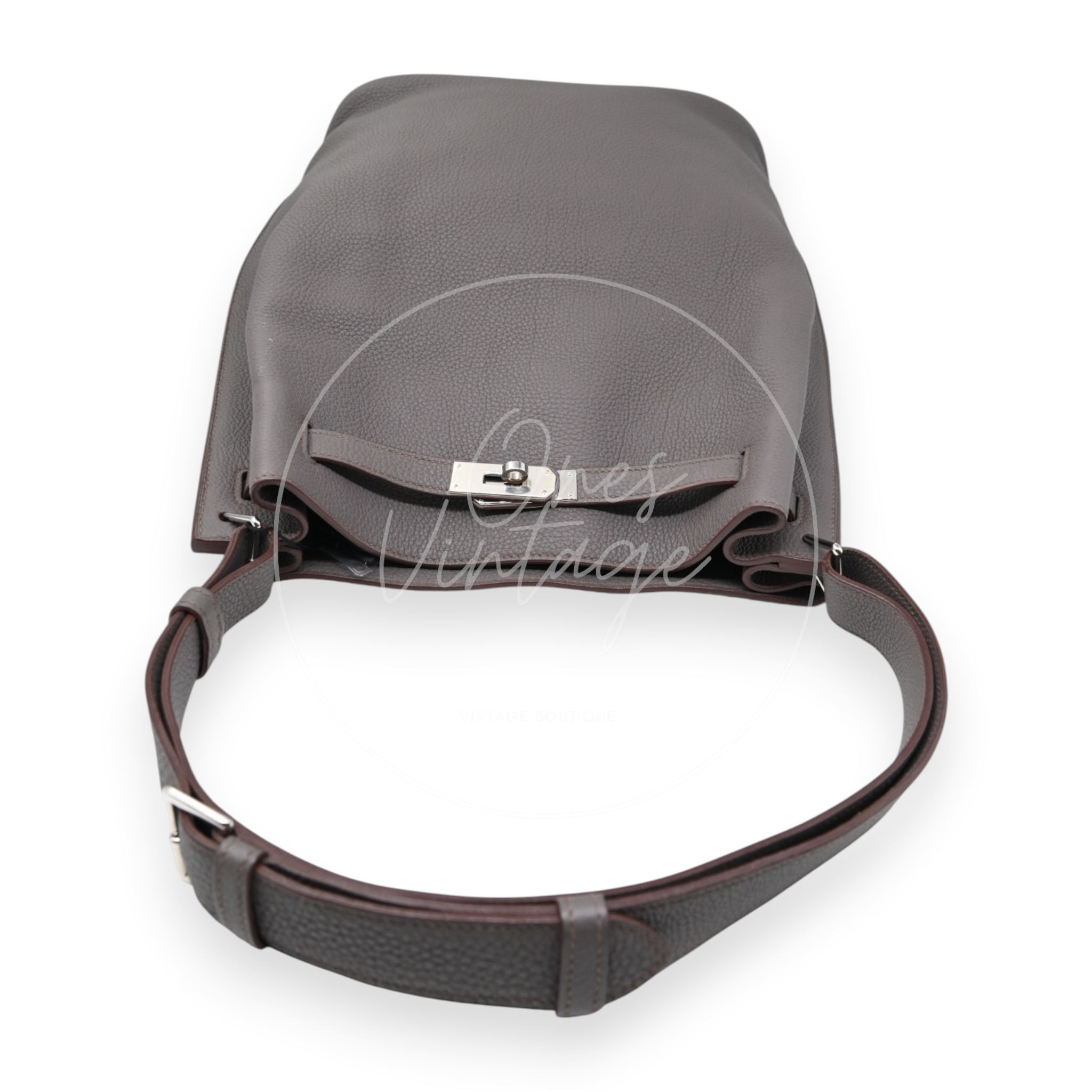 Hermes So Kelly 26 PHW Etain Square R
