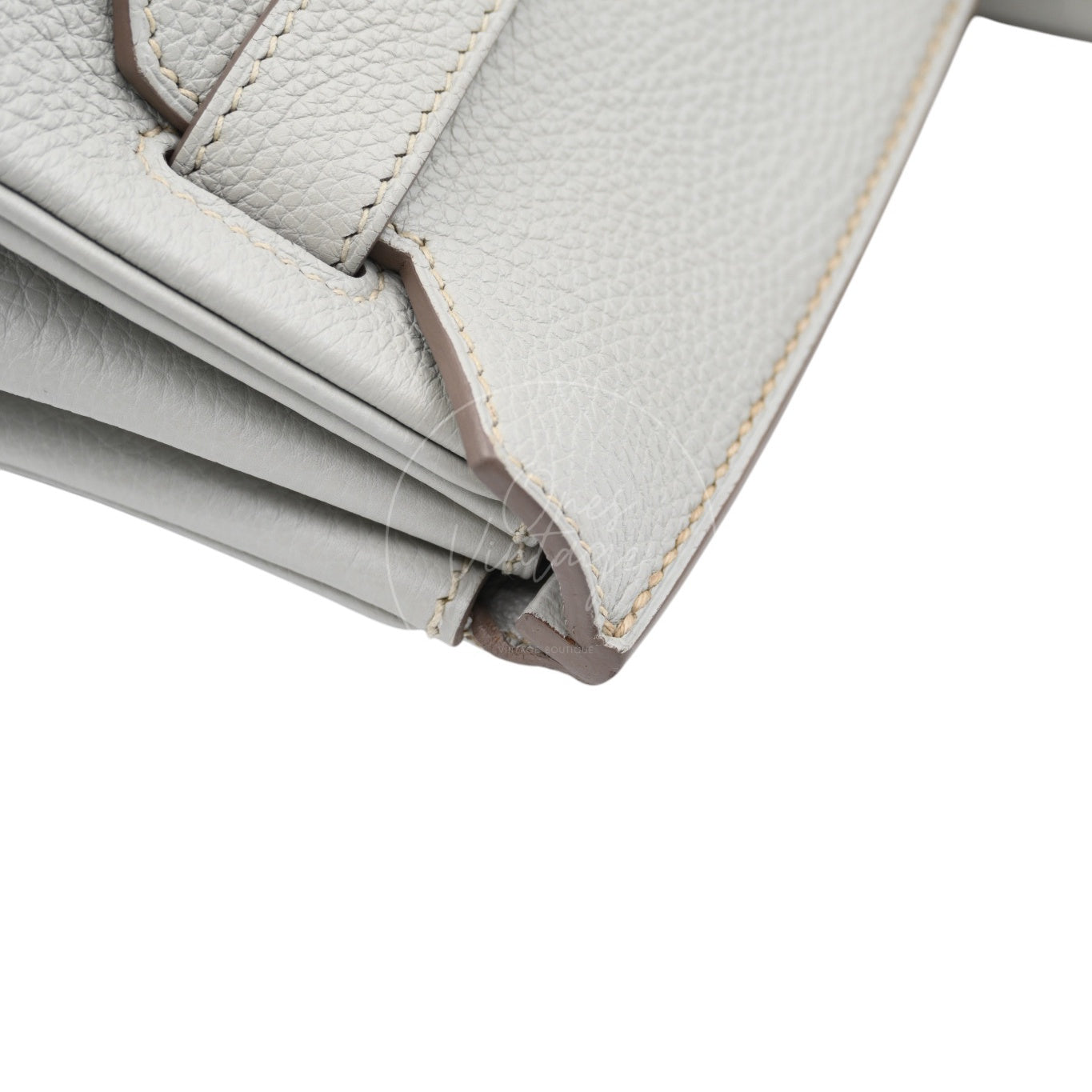 Hermes Birkin Shoulder GHW Gris Peale Square O