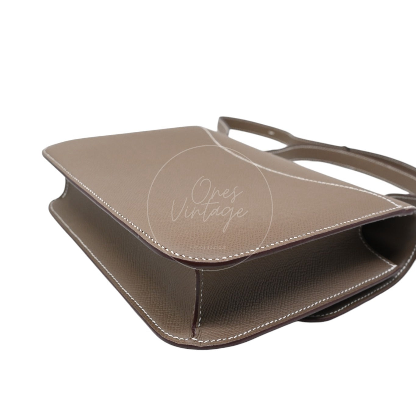 Hermes Constance 24 Epsom Rose Gold GHW Etoupe Stamp B
