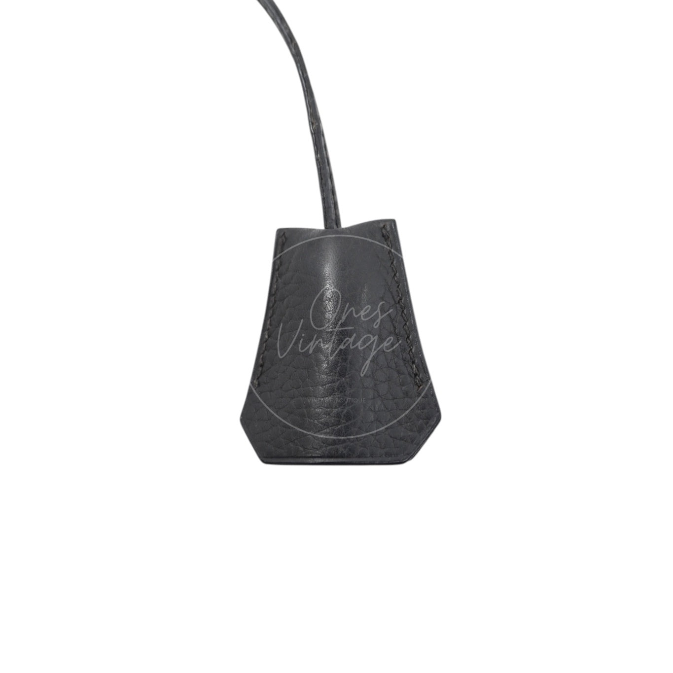 Hermes Birkin Shoulder PHW Black Square H