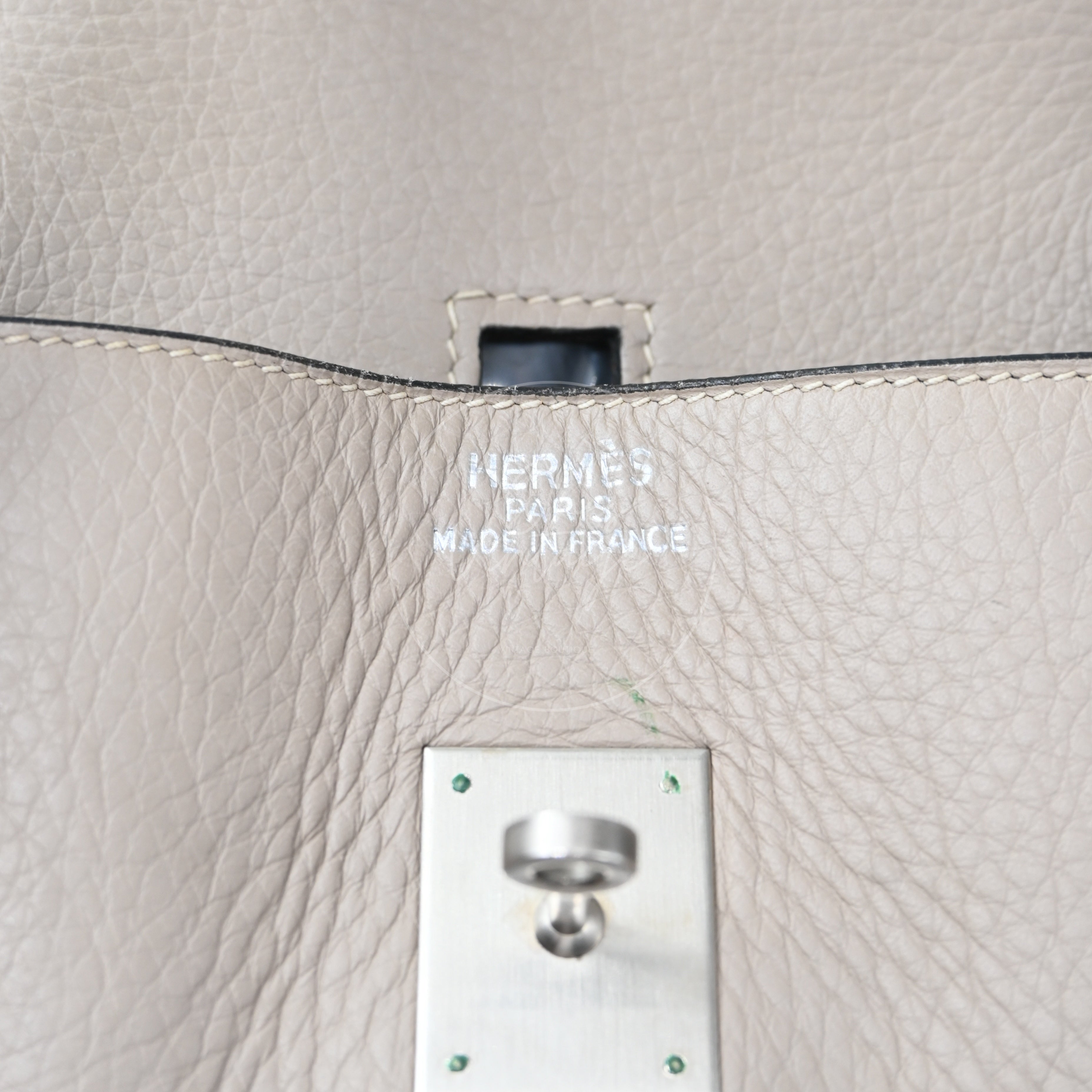 Hermes Birkin 45 Long PHW Gris T Square D
