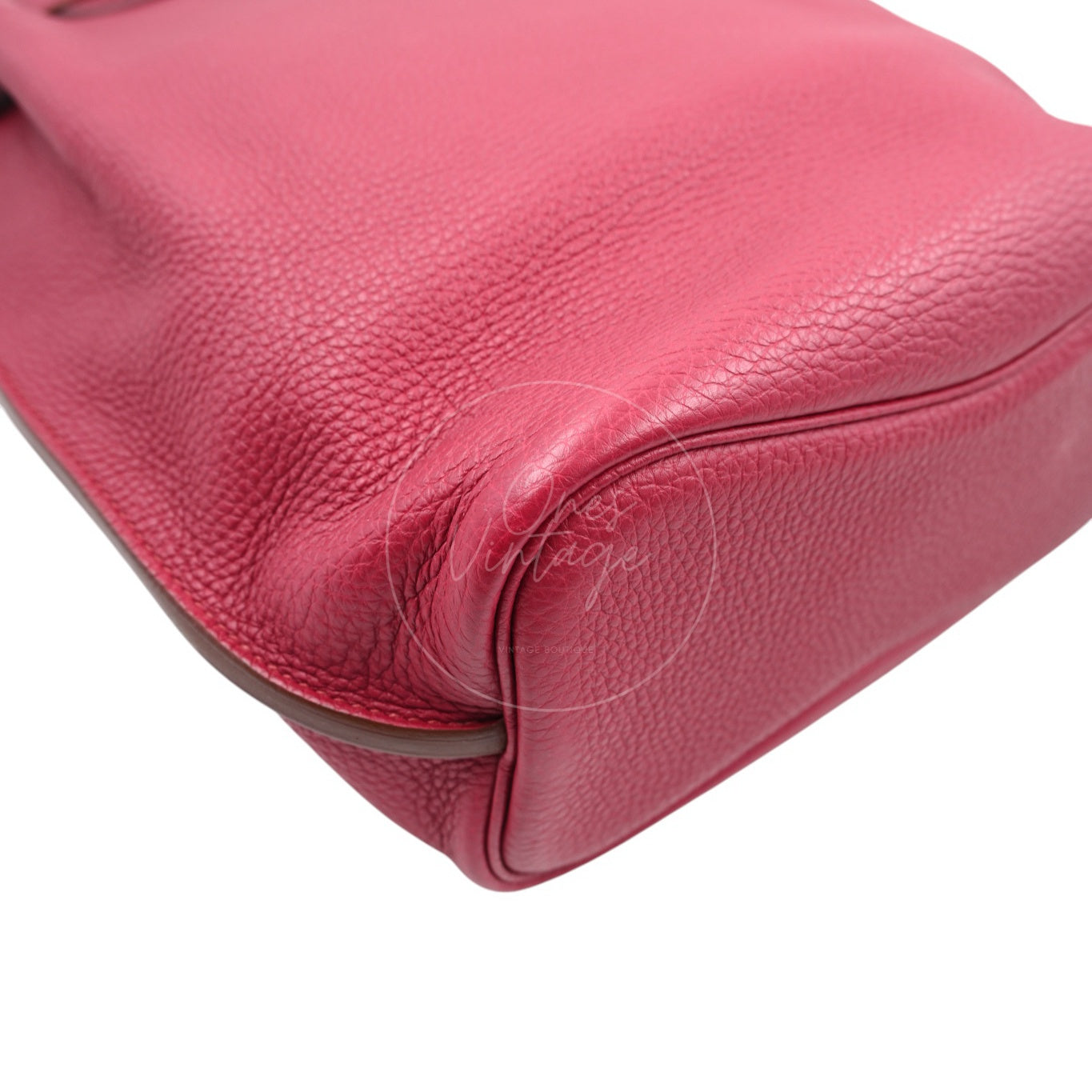 Hermes So Kelly 22 Red GHW Square O