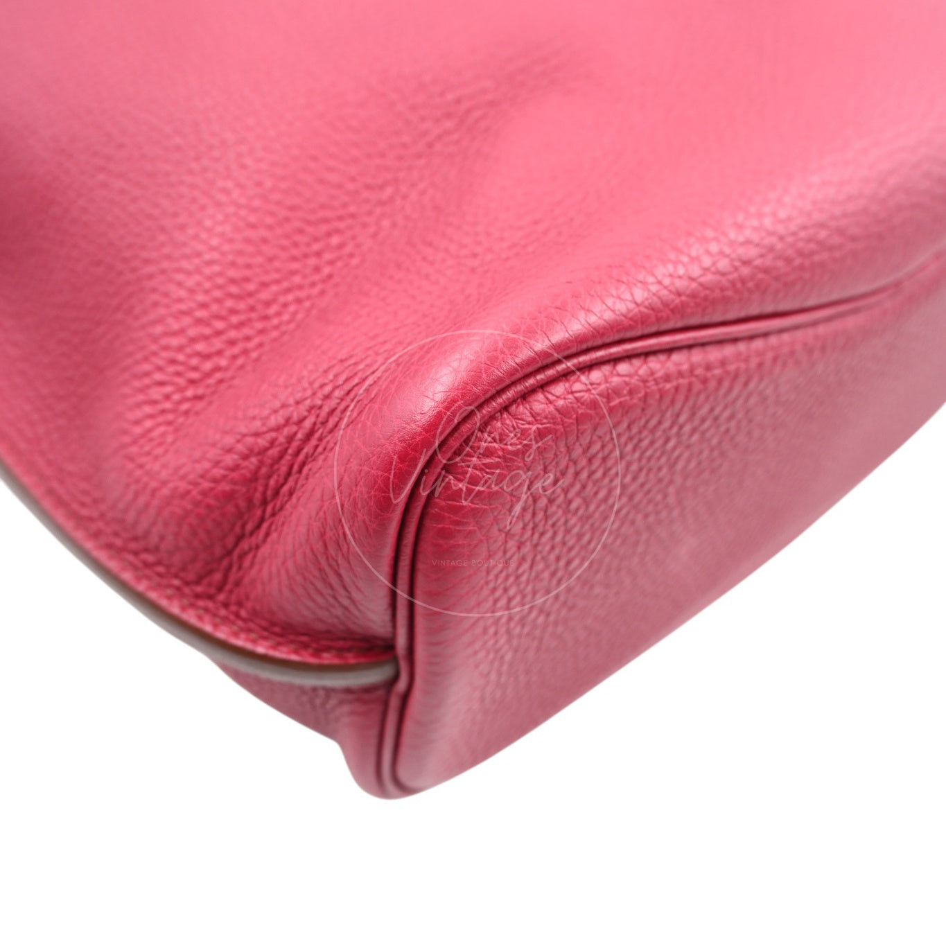 Hermes So Kelly 22 Red GHW Square O