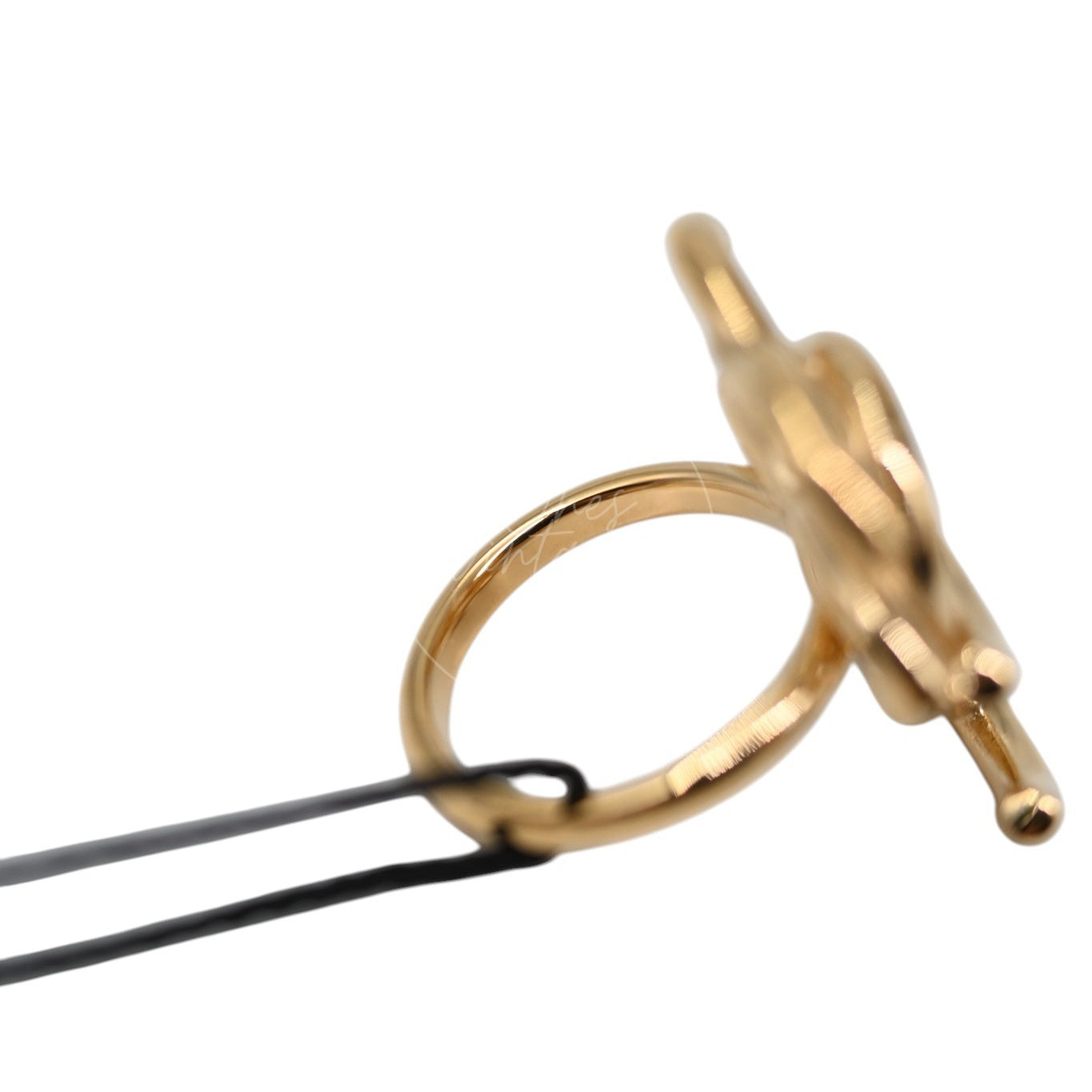 Chanel Interlocking CC Ring Gold 26A