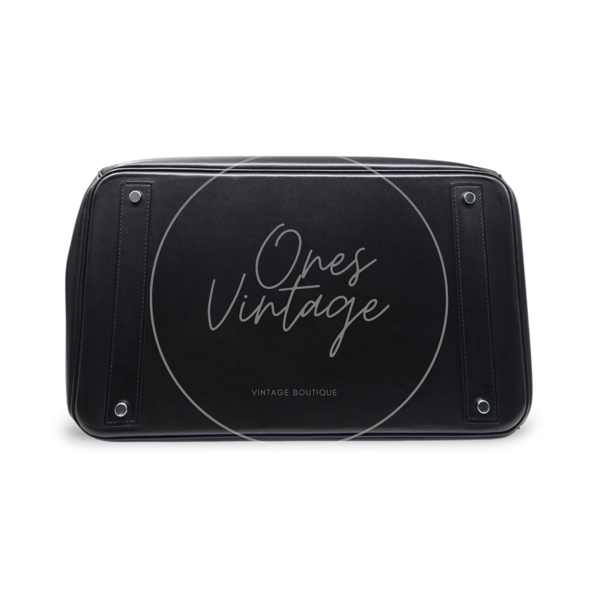 Hermes Rock Bag HAC40 PHW Black Stamp B