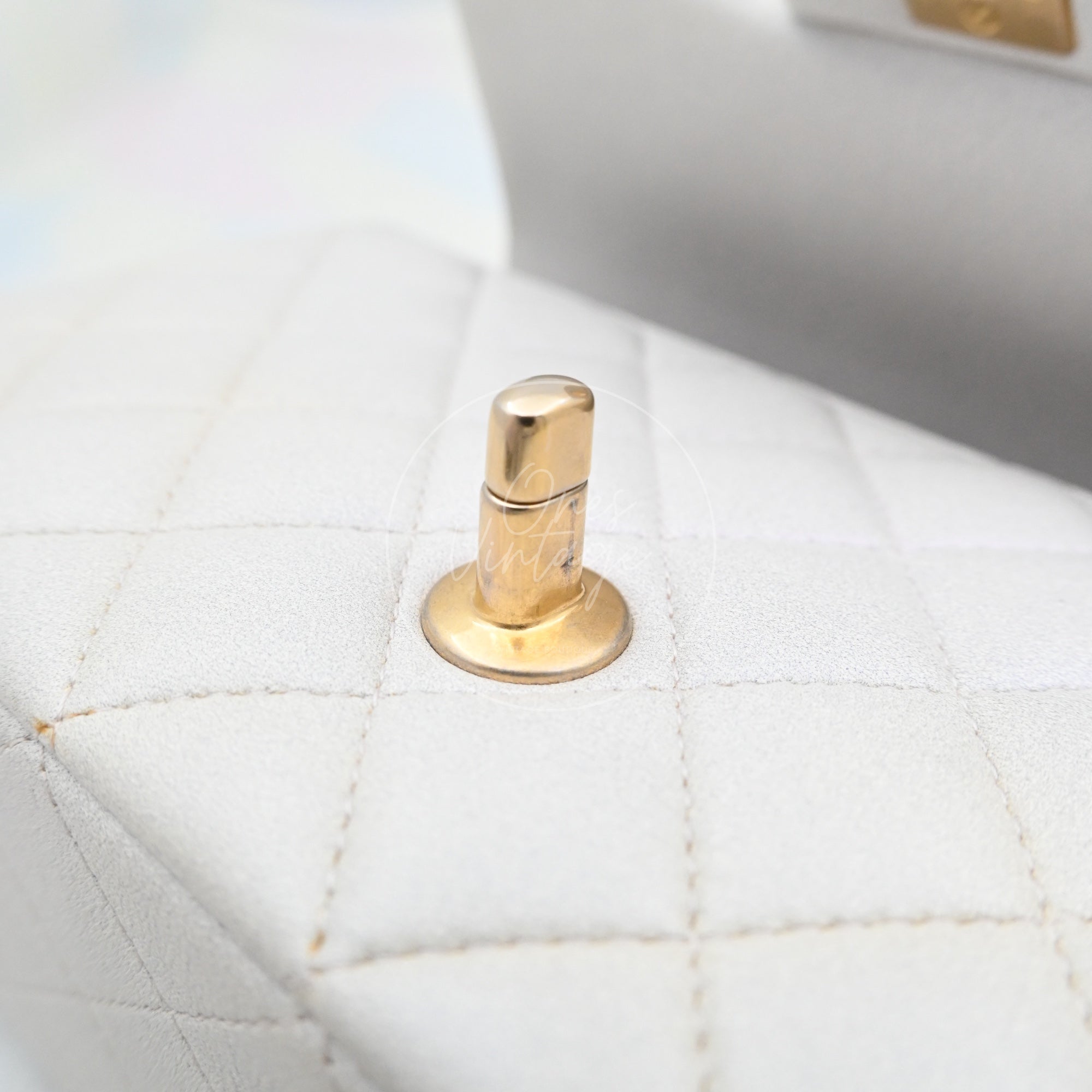 Chanel Caviar Rectangular Mini with Top Handle GHW Pearl Series 31