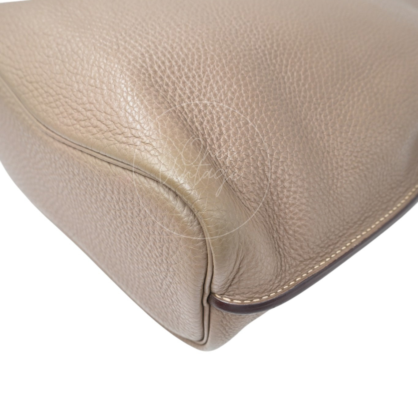 Hermes So Kelly 22 Togo PHW Etoupe Stamp M
