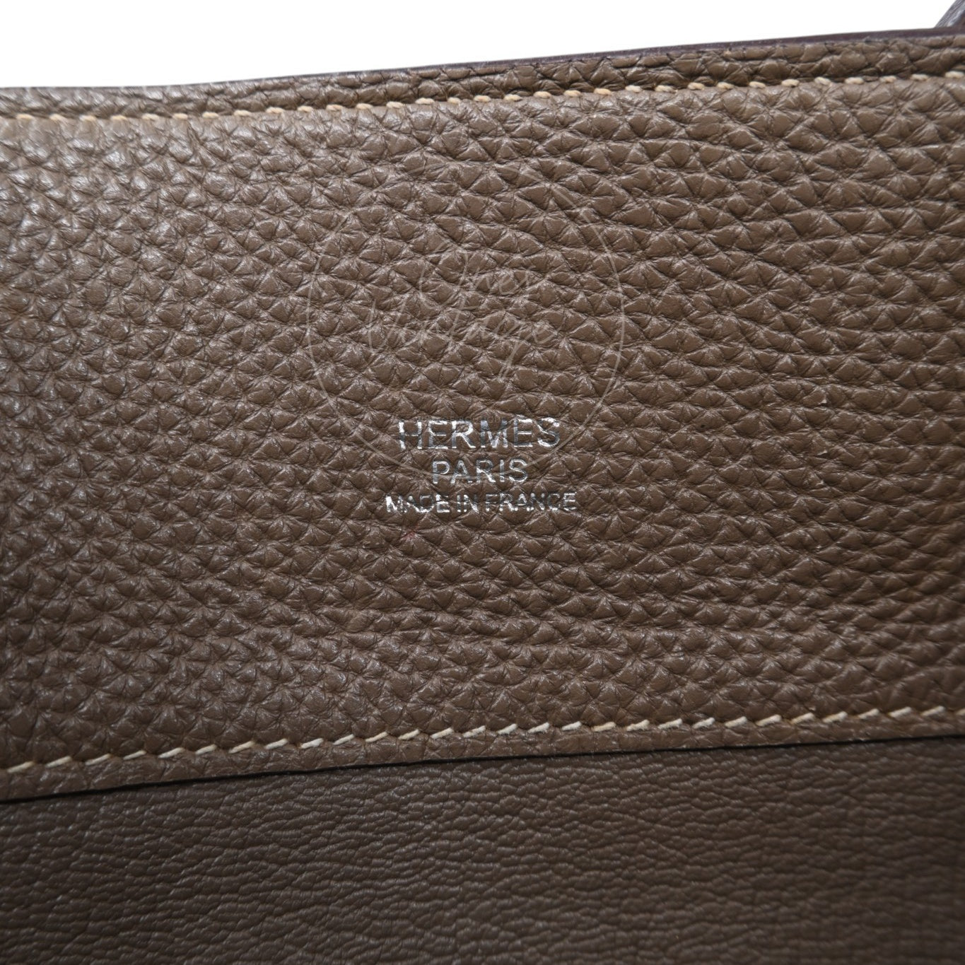 Hermes So Kelly 22 Togo PHW Etoupe Stamp M