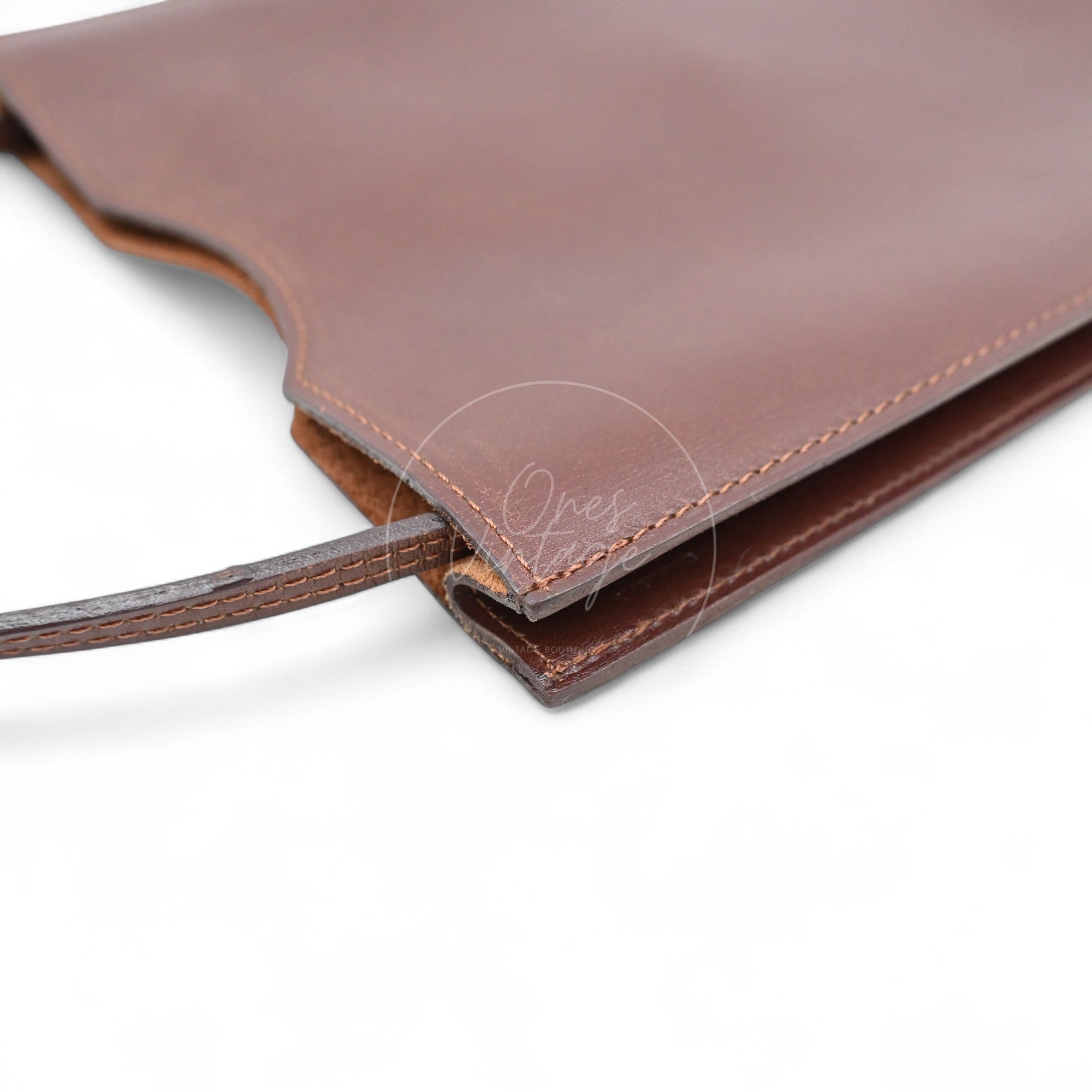 Hermes Onimaitou Shoulder Bag Bordeaux Red