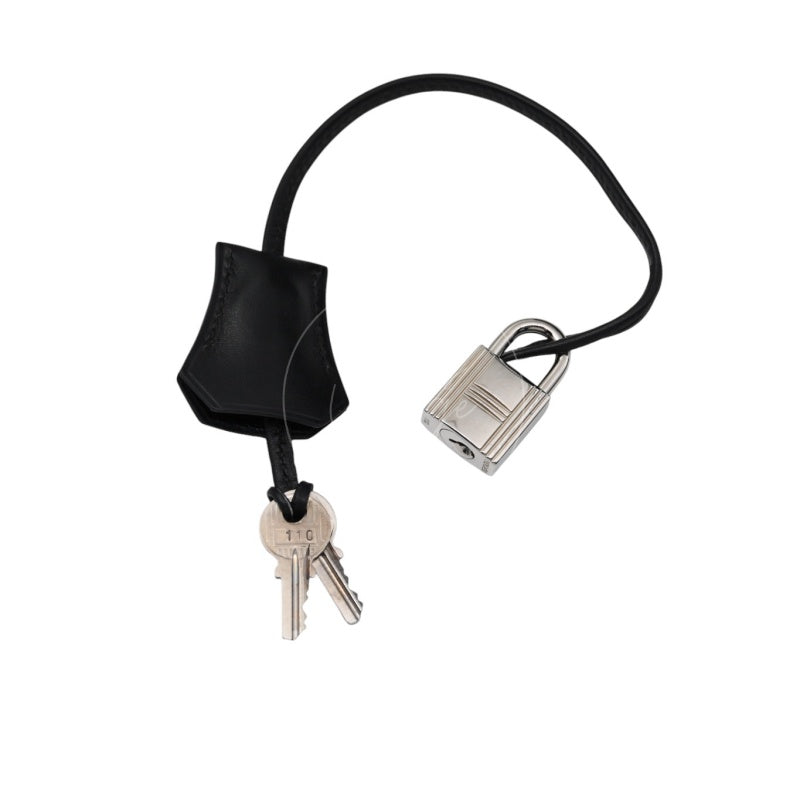 Hermes Kelly 28 Stamp PHW Noir Square B