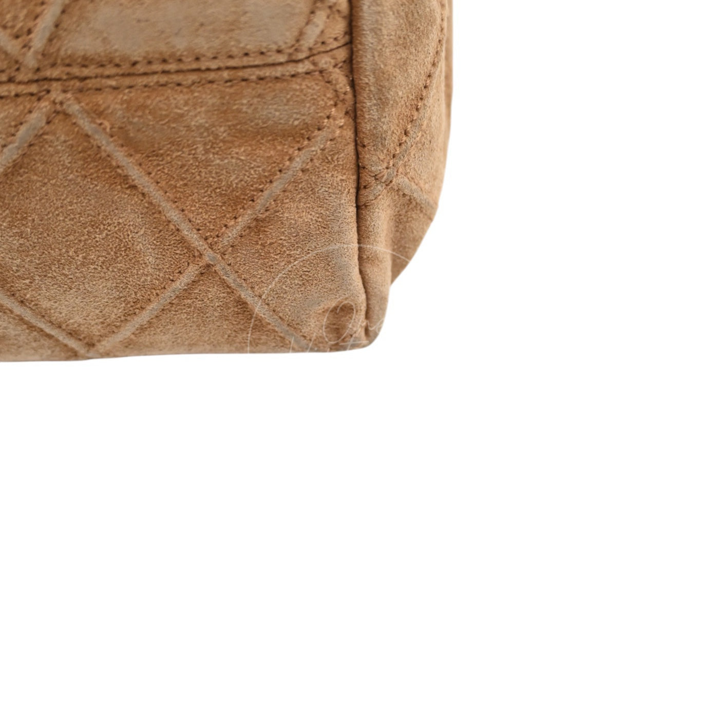 Chanel Suede Hobo Bag GHW Brown Series 6
