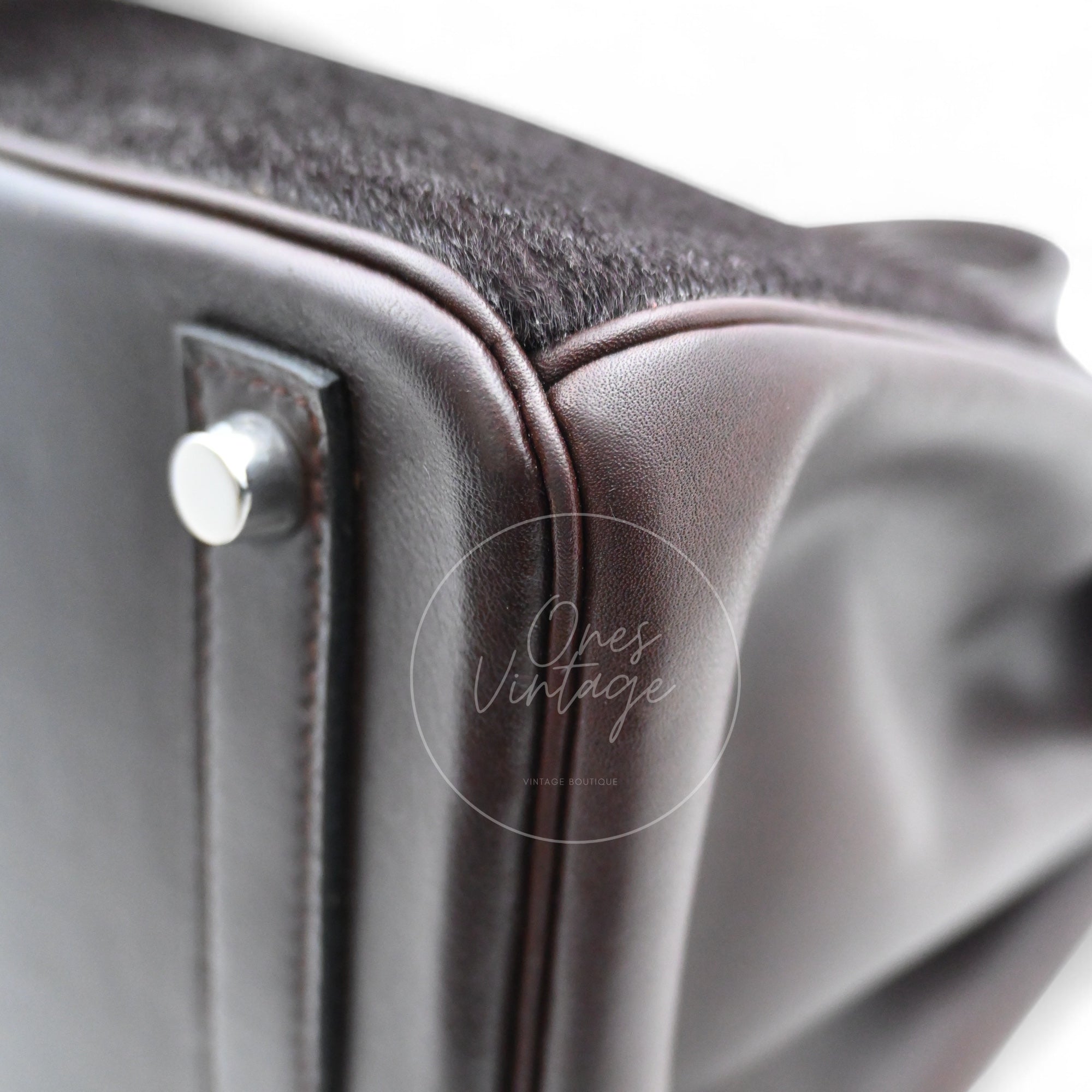Hermes Birkin HAC 32 Swift Ponyhair Troika PHW Ebene Square K