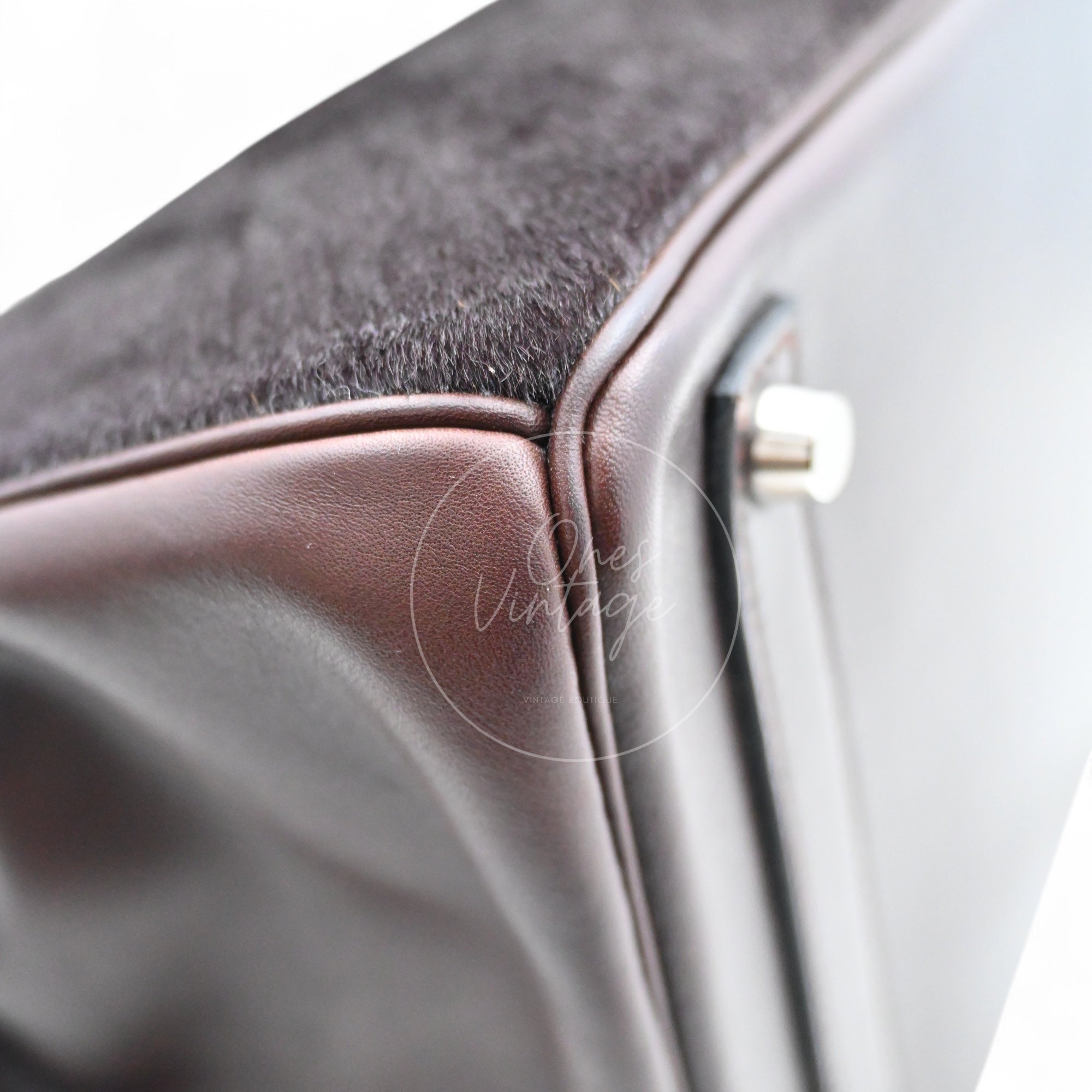 Hermes Birkin HAC 32 Swift Ponyhair Troika PHW Ebene Square K