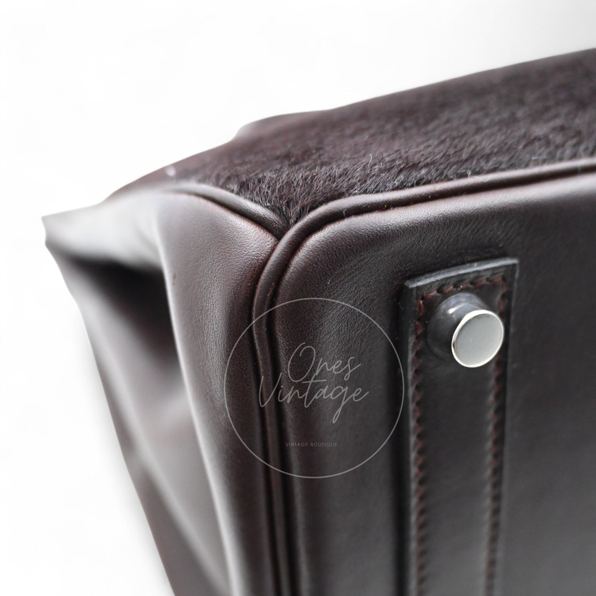 Hermes Birkin HAC 32 Swift Ponyhair Troika PHW Ebene Square K