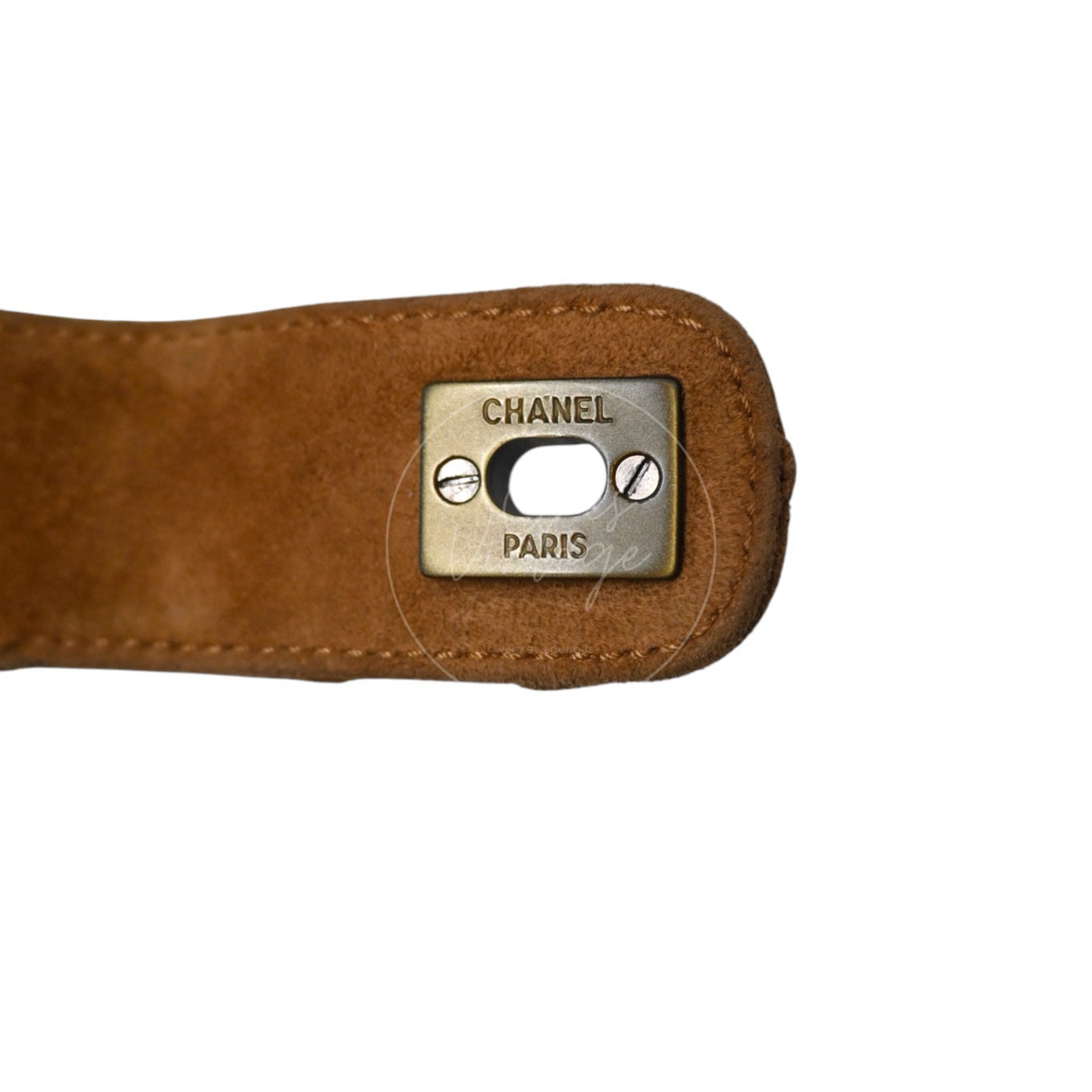 Chanel Suede Hobo Bag GHW Brown Series 6