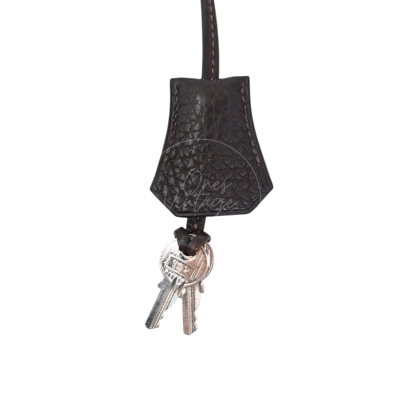 Hermes Birkin 45 Long PHW Chocolate Square D
