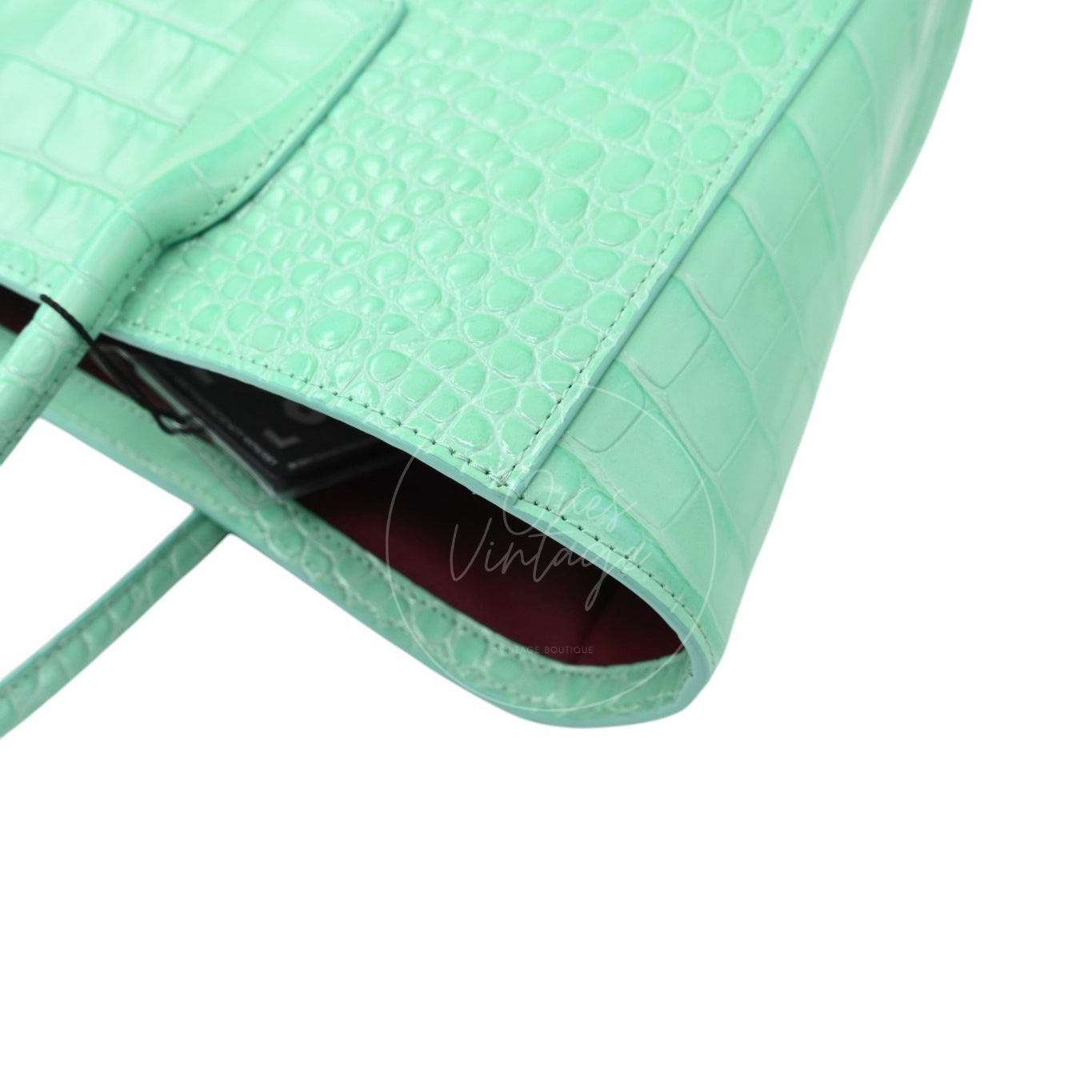Chanel Cerf Tote Bag GHW Green Series KT