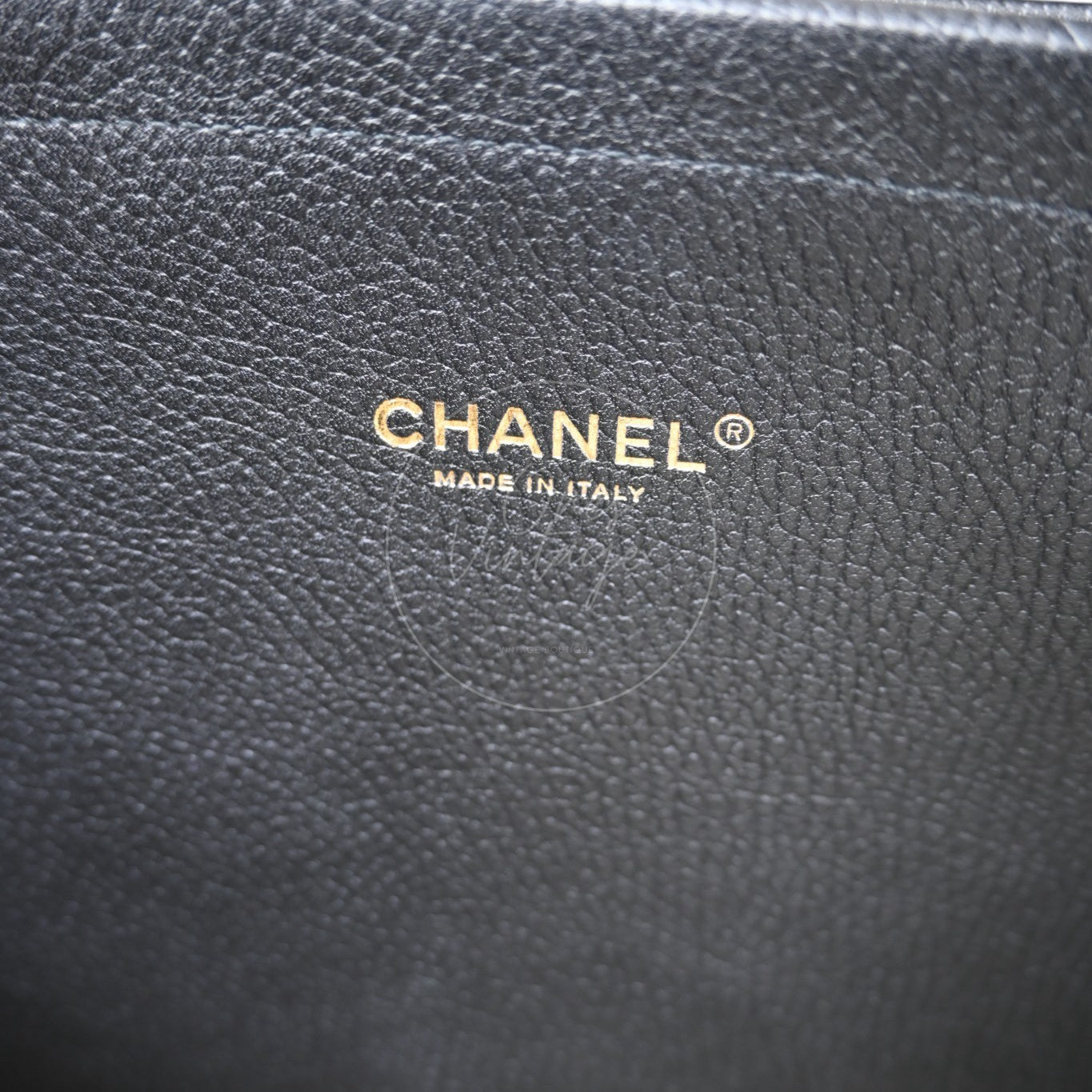 Chanel Shoulder Bag Medium GHW Black Series K5