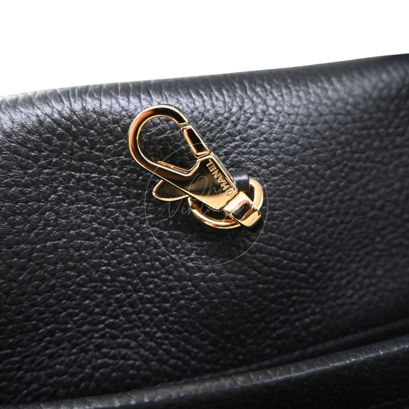 Chanel Shoulder Bag Medium GHW Black Series K5