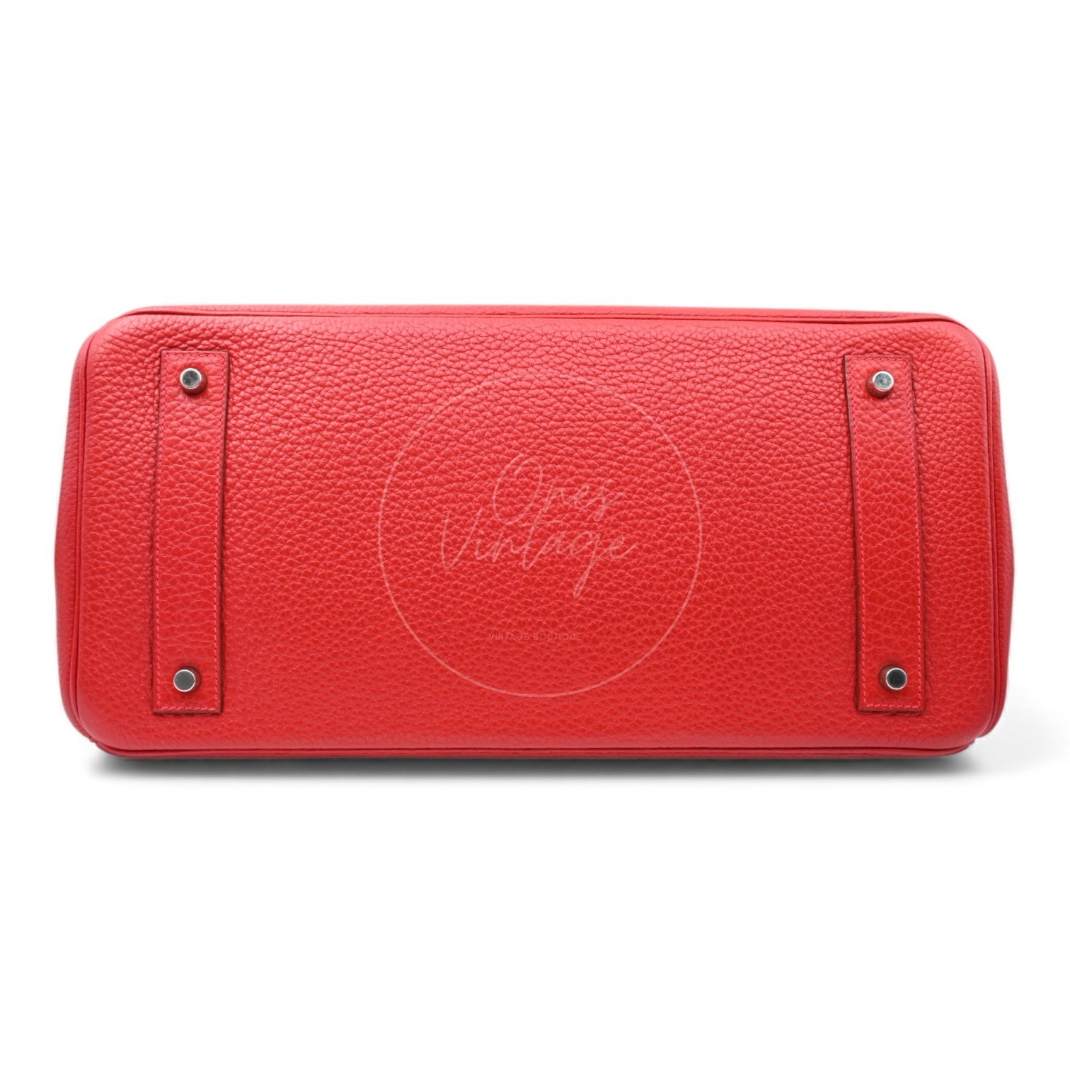 Hermes Shoulder Birkin PHW Red Square I