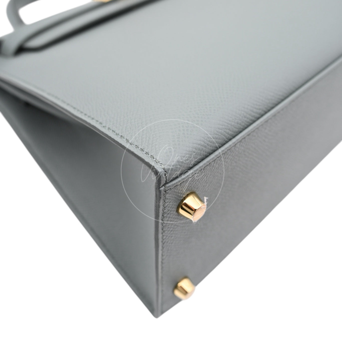 Hermes Kelly Sellier Epsom 28 GHW Vert Amande Stamp K