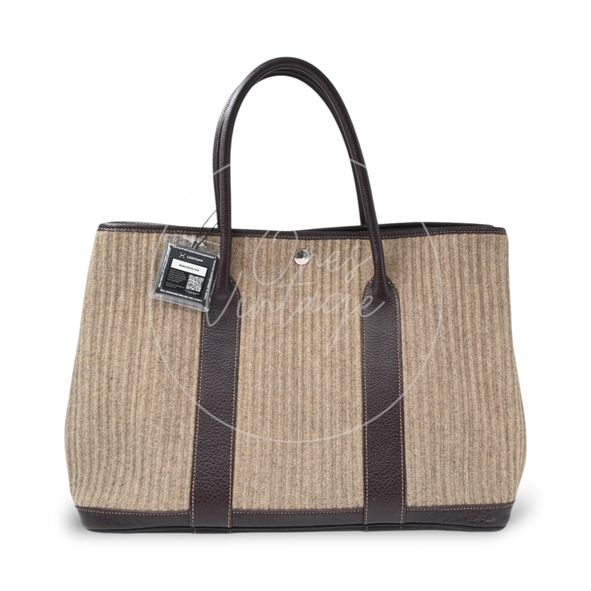 Hermes Garden Party 36 PHW Brown Square J