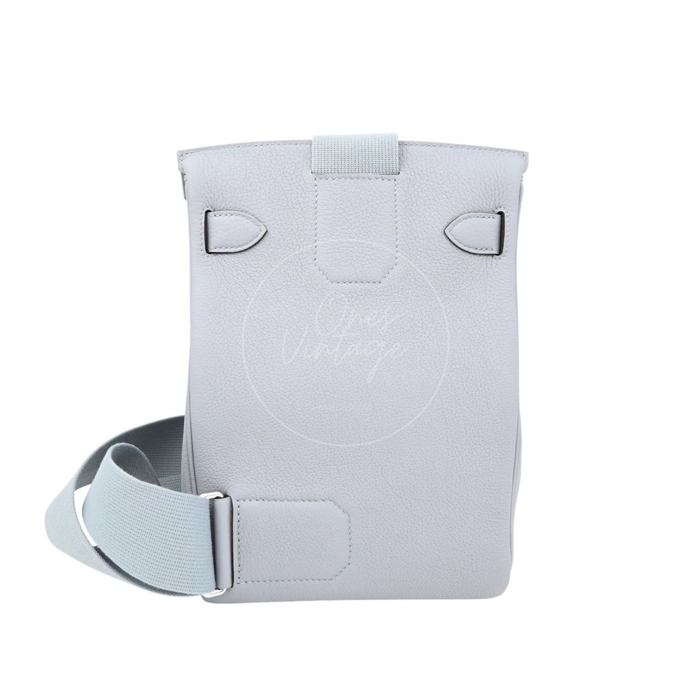Hermes Hac a Dos PM Togo Backpack PHW Gris Pantin Stamp K