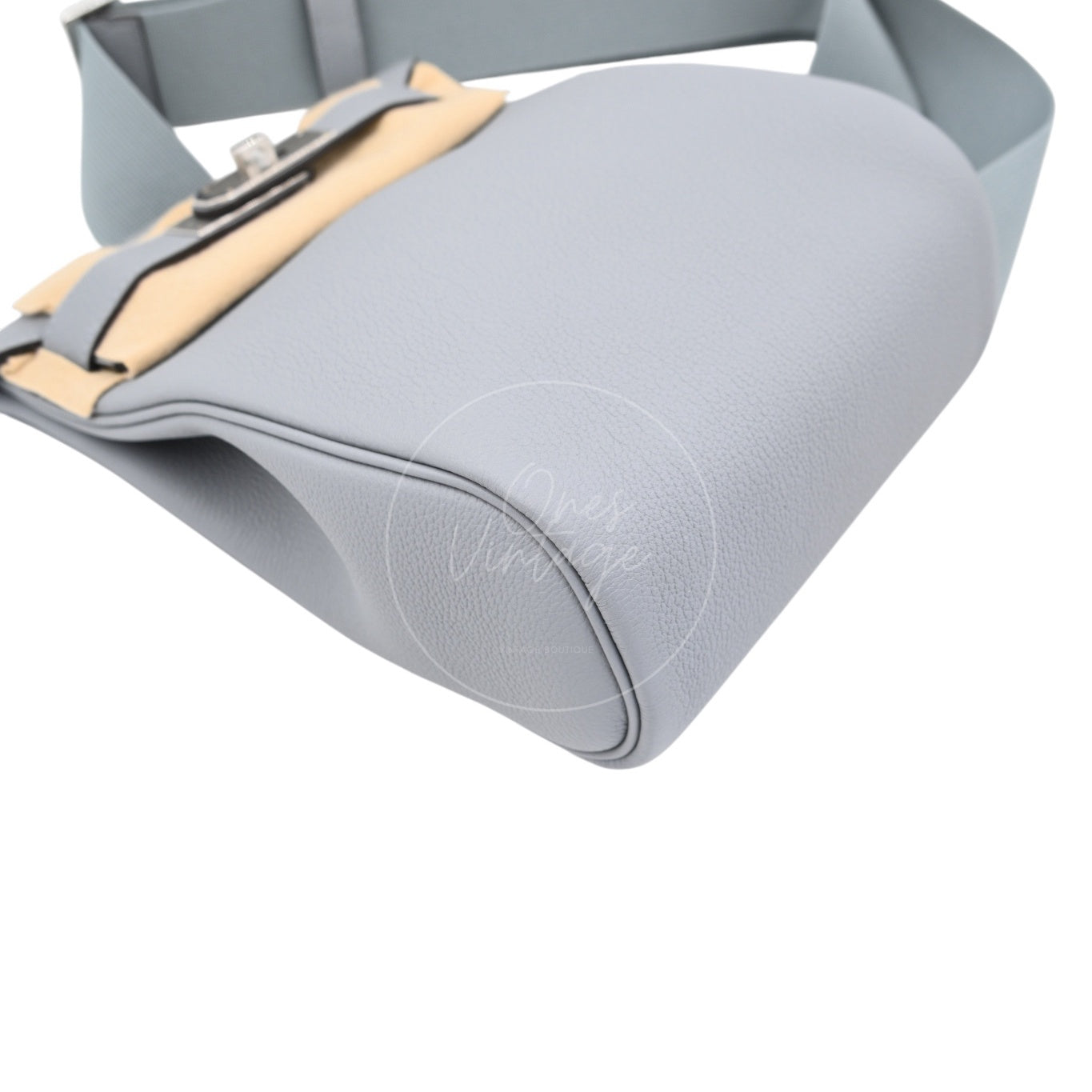 Hermes Hac a Dos PM Togo Backpack PHW Gris Pantin Stamp K