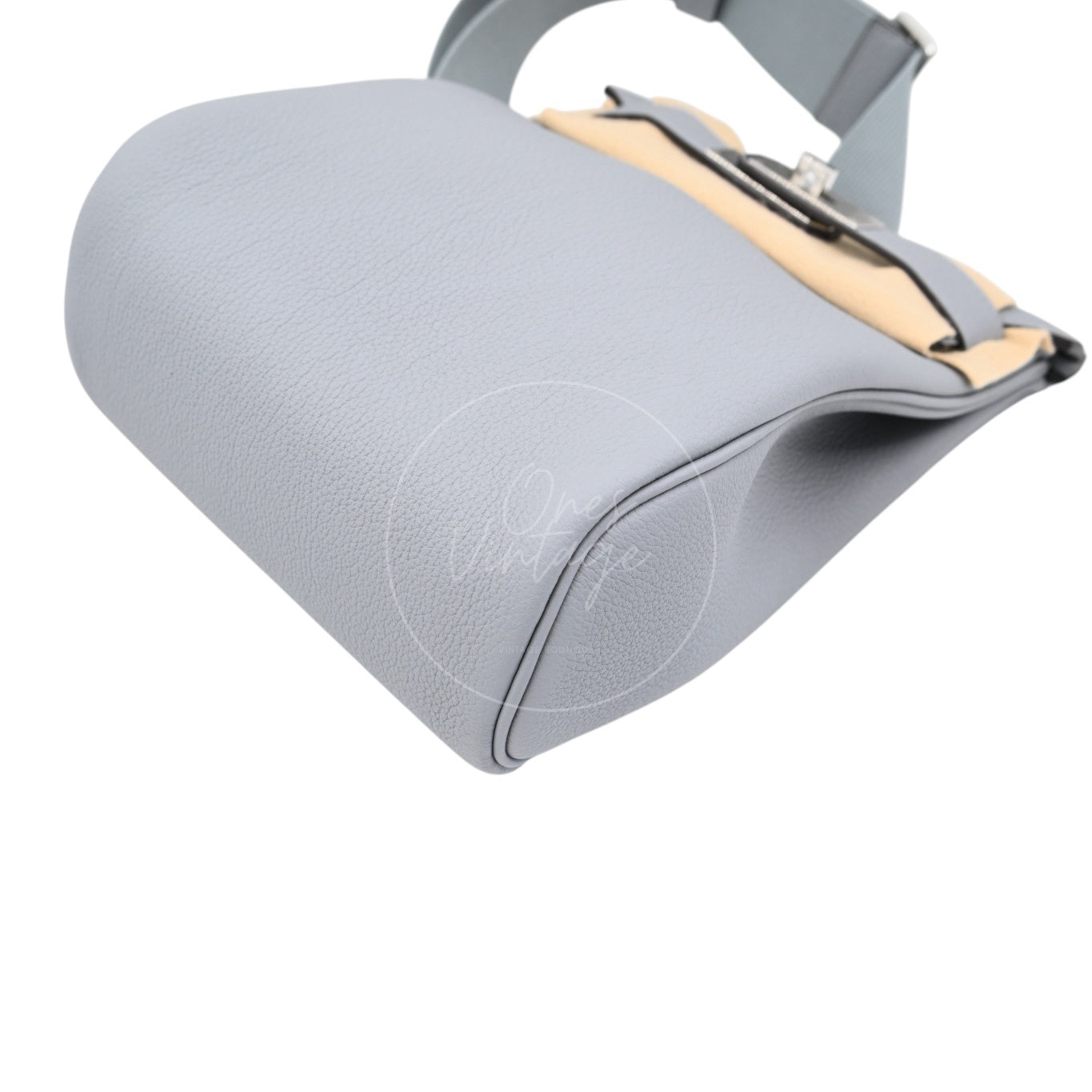 Hermes Hac a Dos PM Togo Backpack PHW Gris Pantin Stamp K