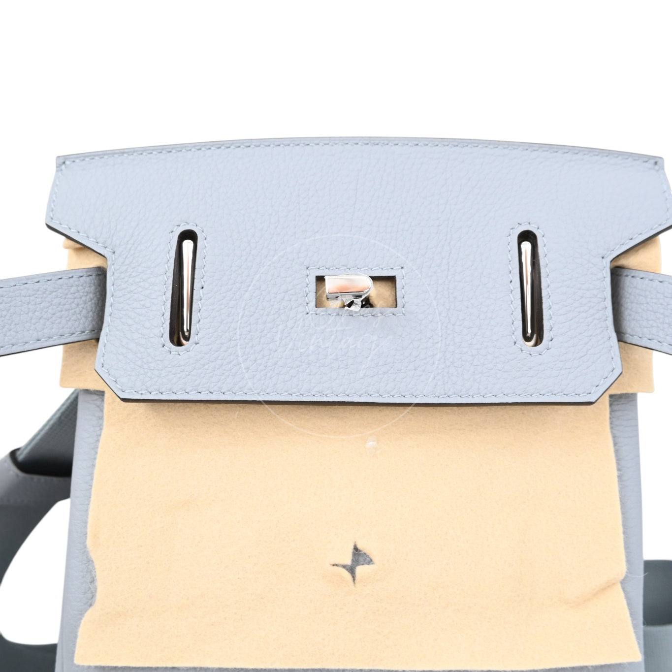 Hermes Hac a Dos PM Togo Backpack PHW Gris Pantin Stamp K